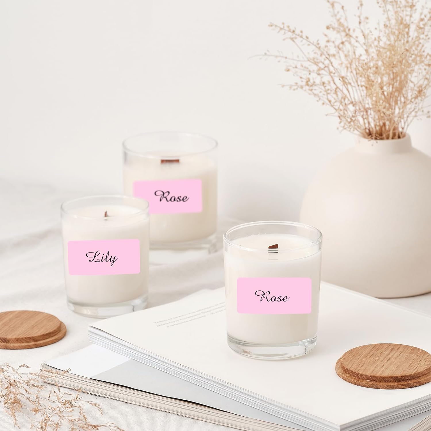 STARLIBOO 3x2 inch Color Direct Thermal Label Stickers for Shipping, Barcode, Address, Compatible with Rollo Label Printer & Zebra Desktop Printers (Pink) - Image 5