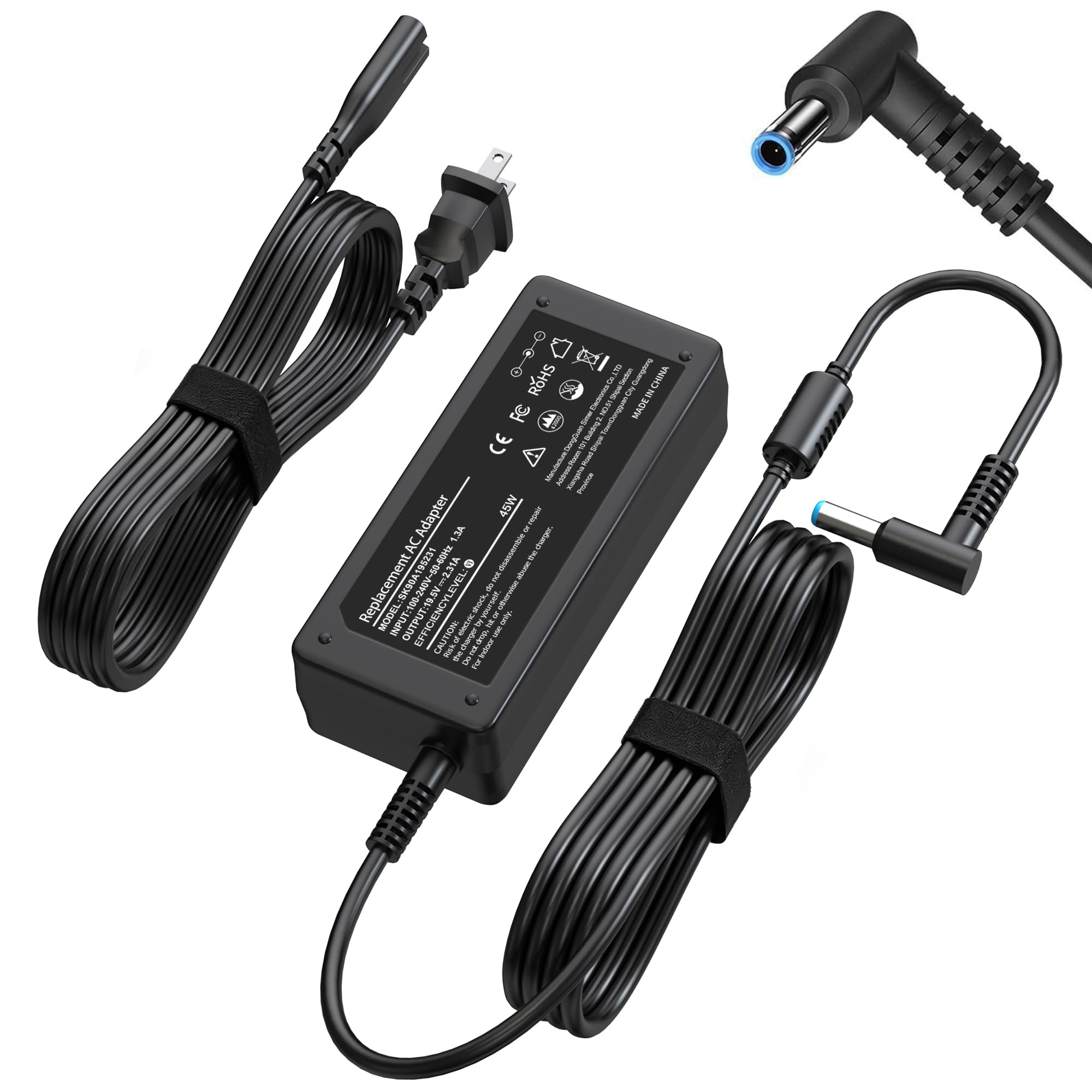 DJW 45W HP Blue Tip L-Shape Connector