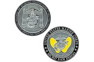 USMC Marine Corps Recruit Depot Official Challenge Coin