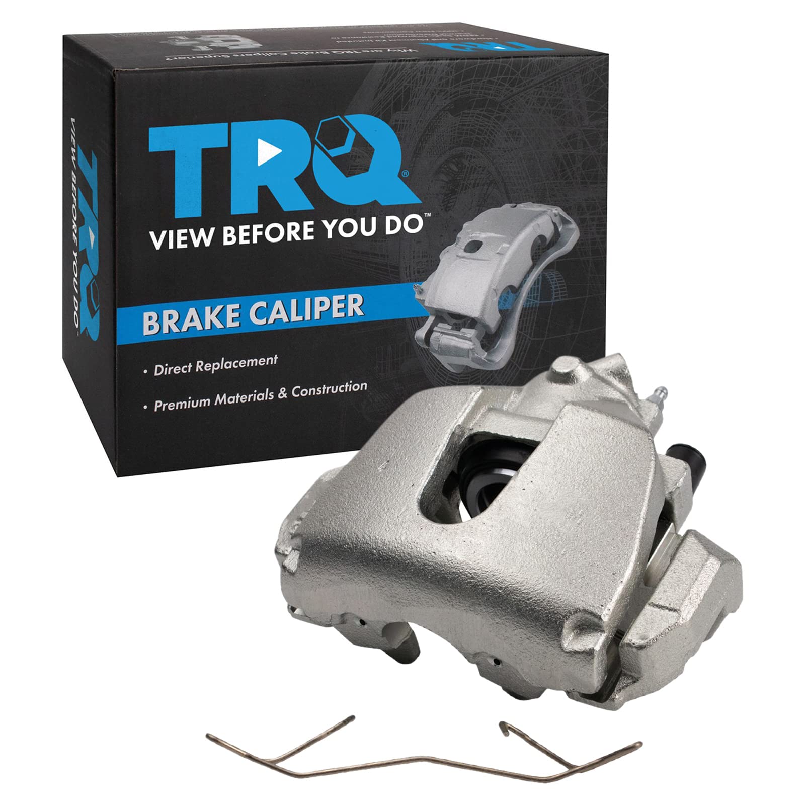 TRQ Front Right Brake Caliper w/Bracket Passenger Side