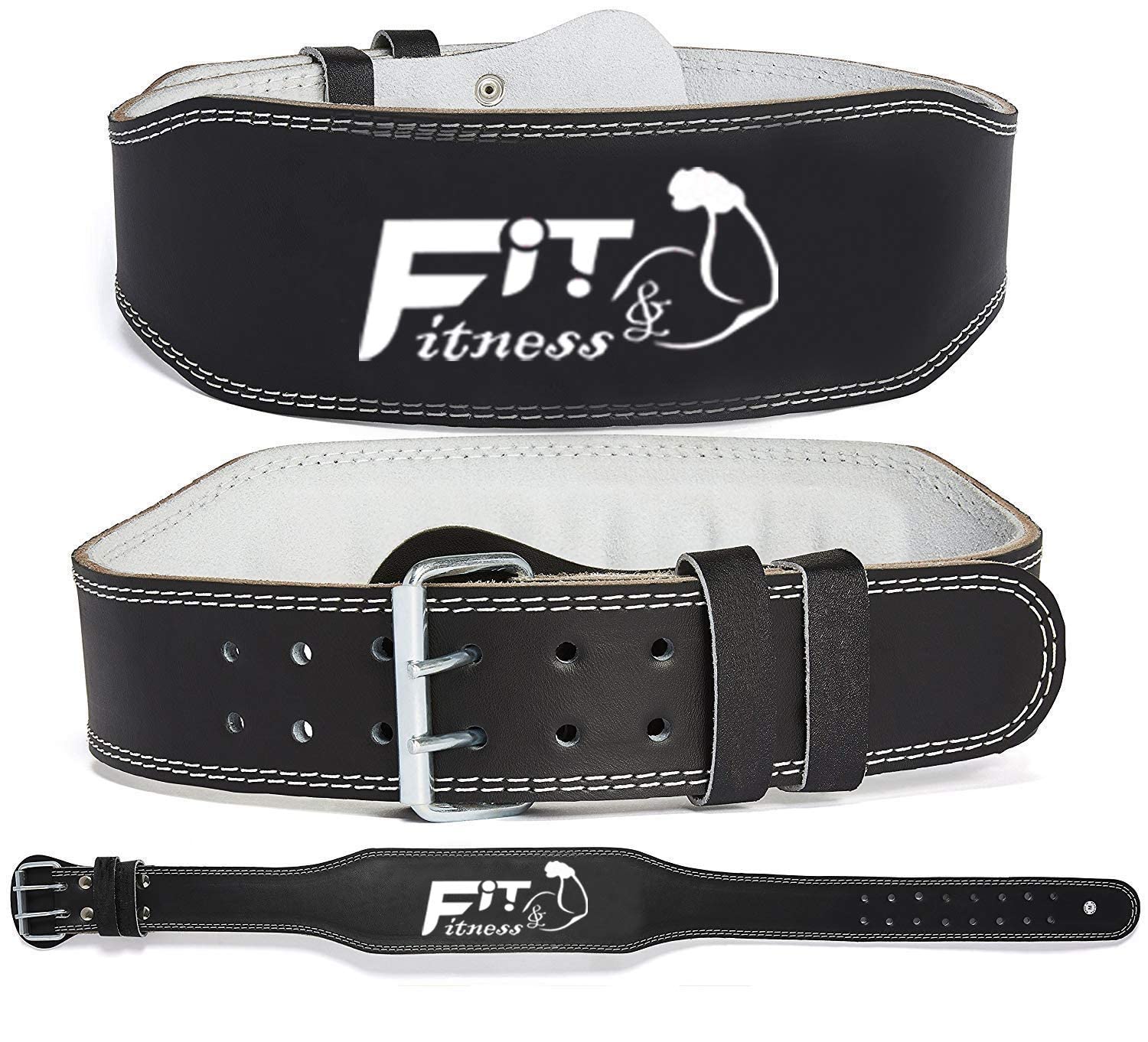 FIT & FITNESS Genuine Leather Weight Lifting Belt Body Fitness Gym Back Support for Heavy Lifting Belt (B09TKKRC6G) Amazon Price History, Amazon Price Tracker