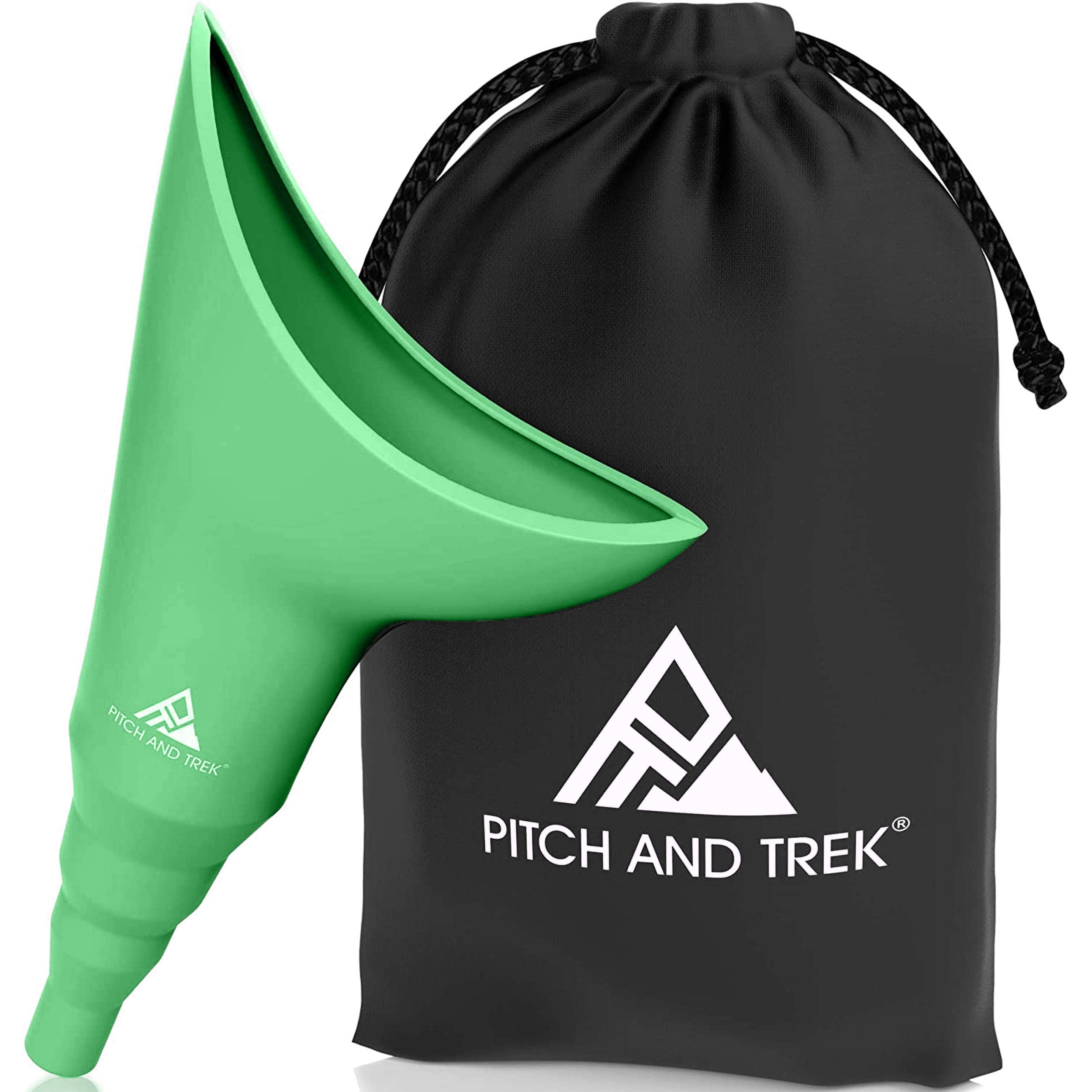Pitch and Trek Female Urinal - Green
