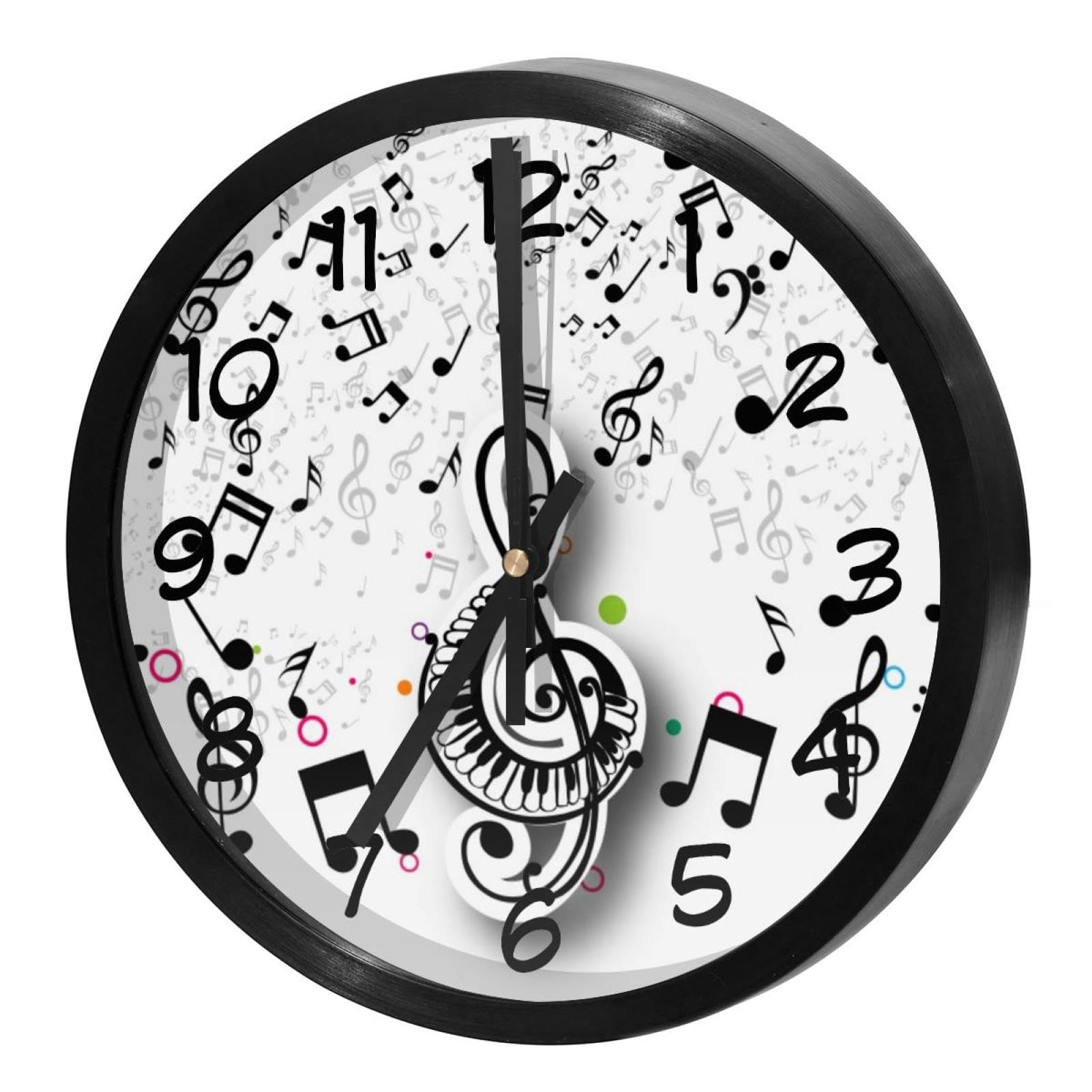 Horloge murale sans tic-tac silencieuse et ronde pour préserver le calme de votre espace