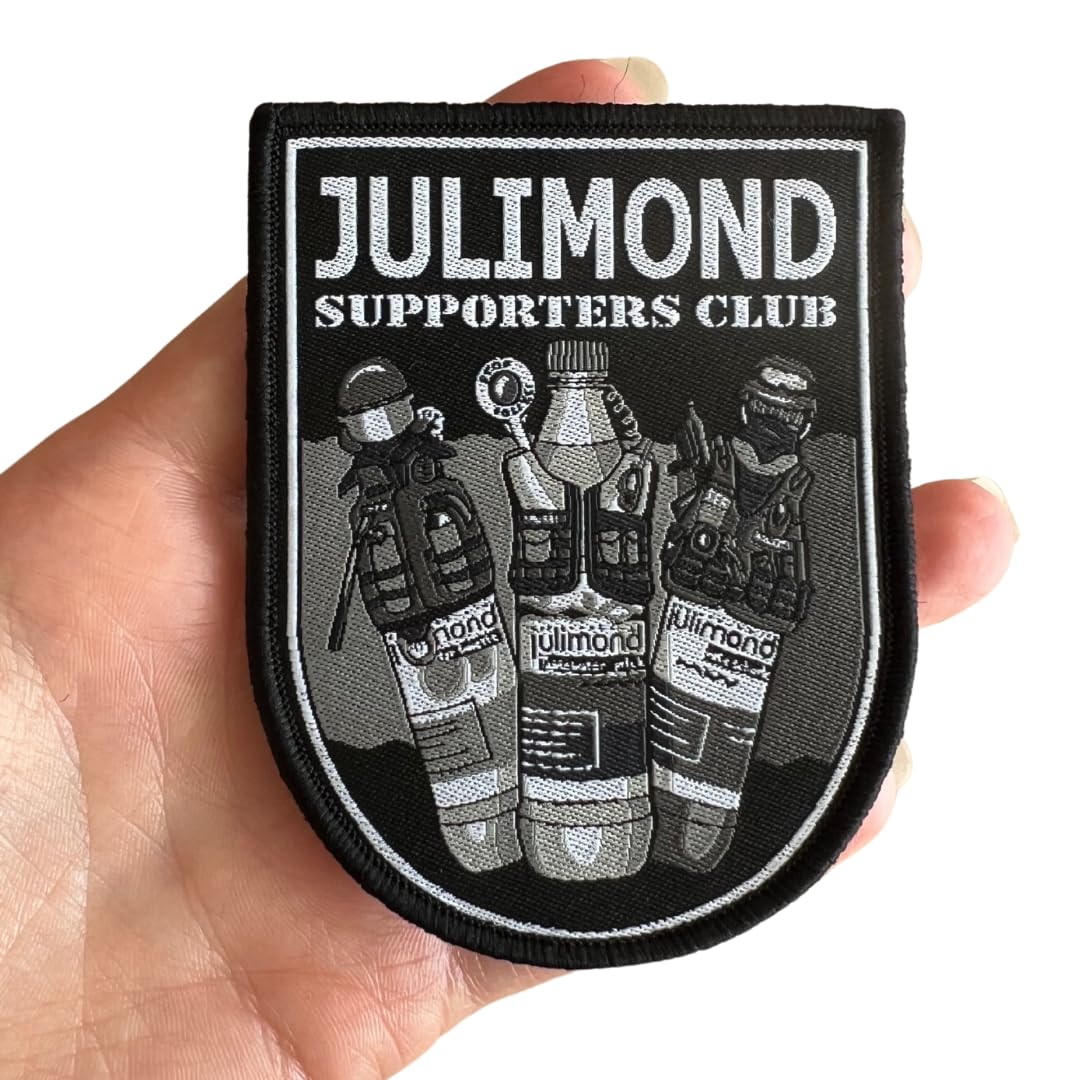 Julimond Supporters Club Textile Patch - Velcro Patch - Police - Drink -  Supply Bag : Amazon.sg: Automotive