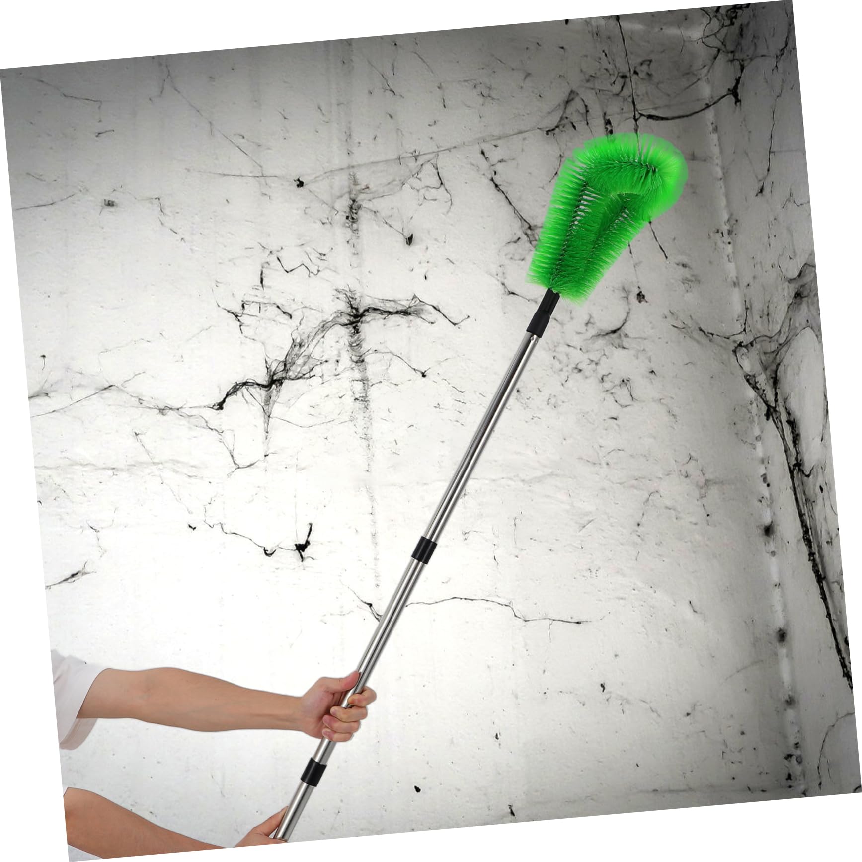 POPETPOP 1juego Limpiador De Canalones Ajustable Cepillo Flexible y Telescópico Para y Áreas De Difícil Herramienta De Limpieza De Canalones y Cepillos y