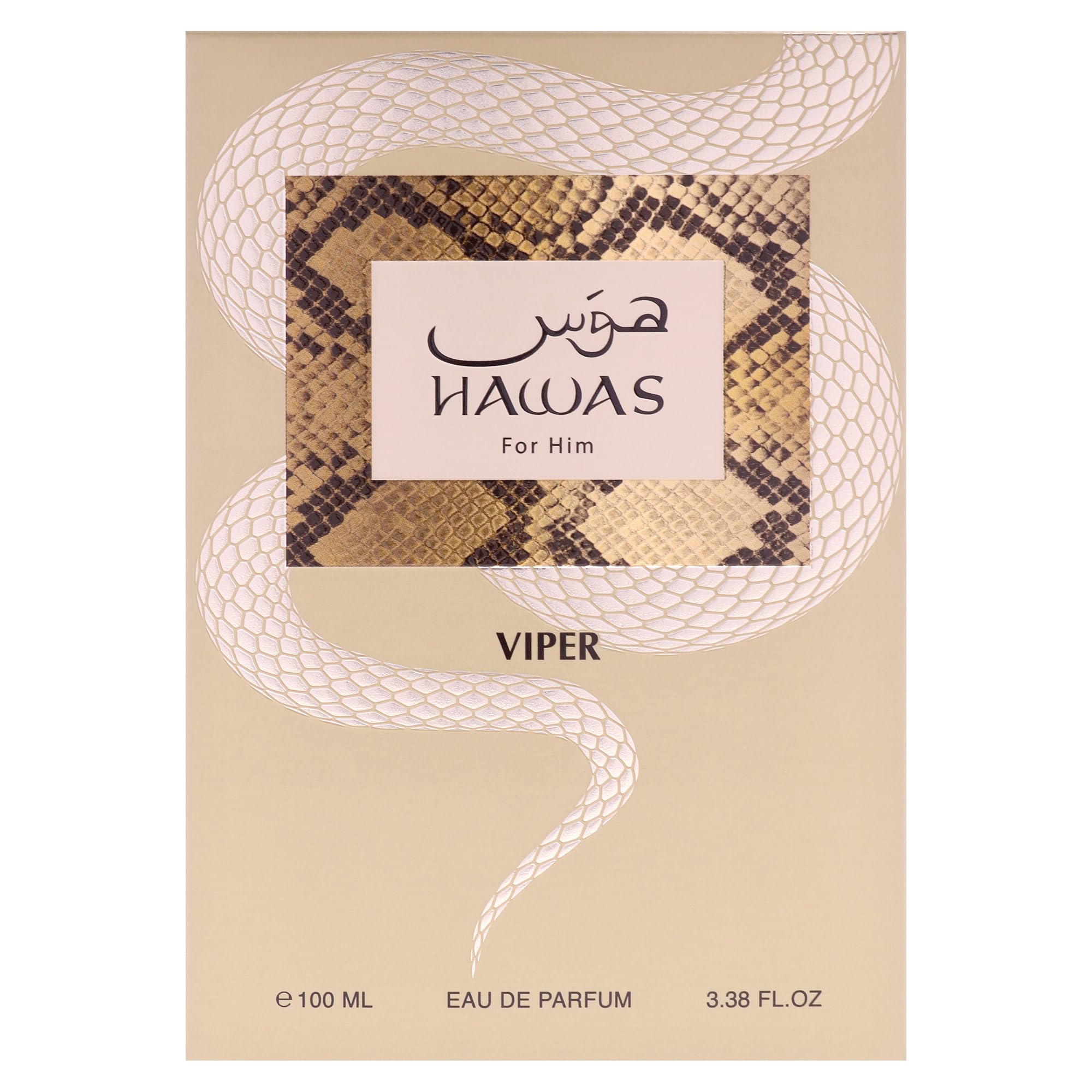 Amazon.com : RASASI Hawas Viper Eau de Parfum for Men, 100ml (3.4