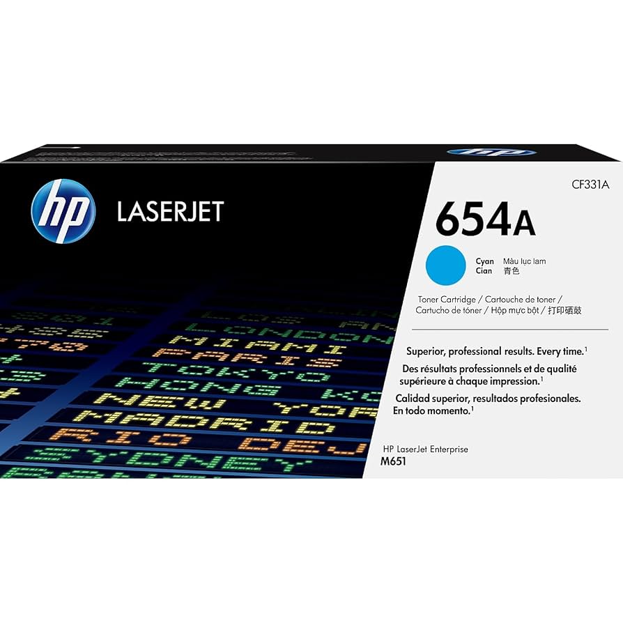 HP LaserJet 651A シアン トナーカートリッジ HP LaserJet 651A シアン トナーカートリッジ