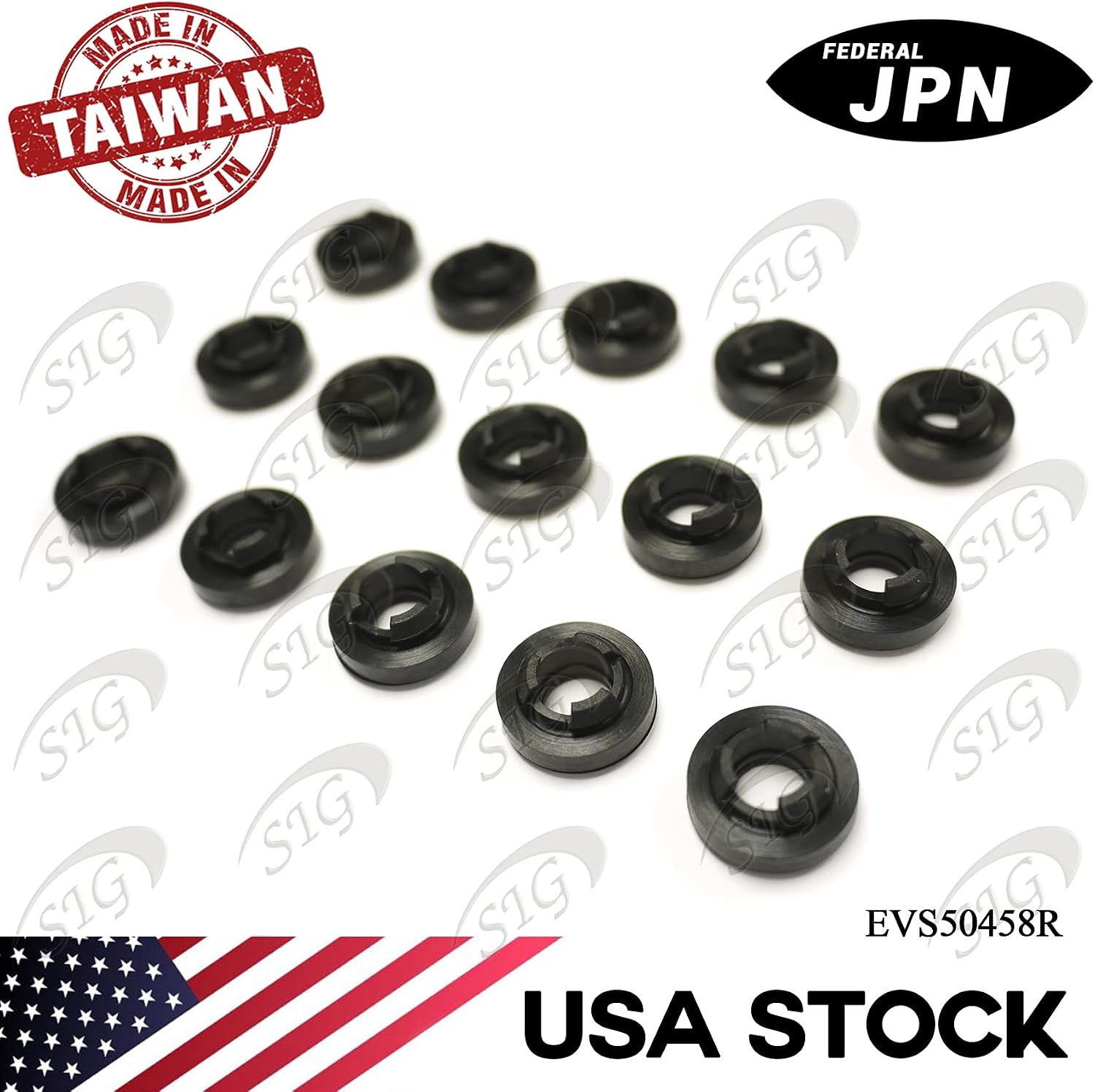 Engine Valve Cover Gasket Compatible with Jeep Model Cherokee 1996-2001 & Grand Cherokee 1996-2004 & TJ 1997-2006 & Wrangler 1997-2006 with Engine Base 4.0L L6 (Rep# VS50458, 151073201) - EVS50458R