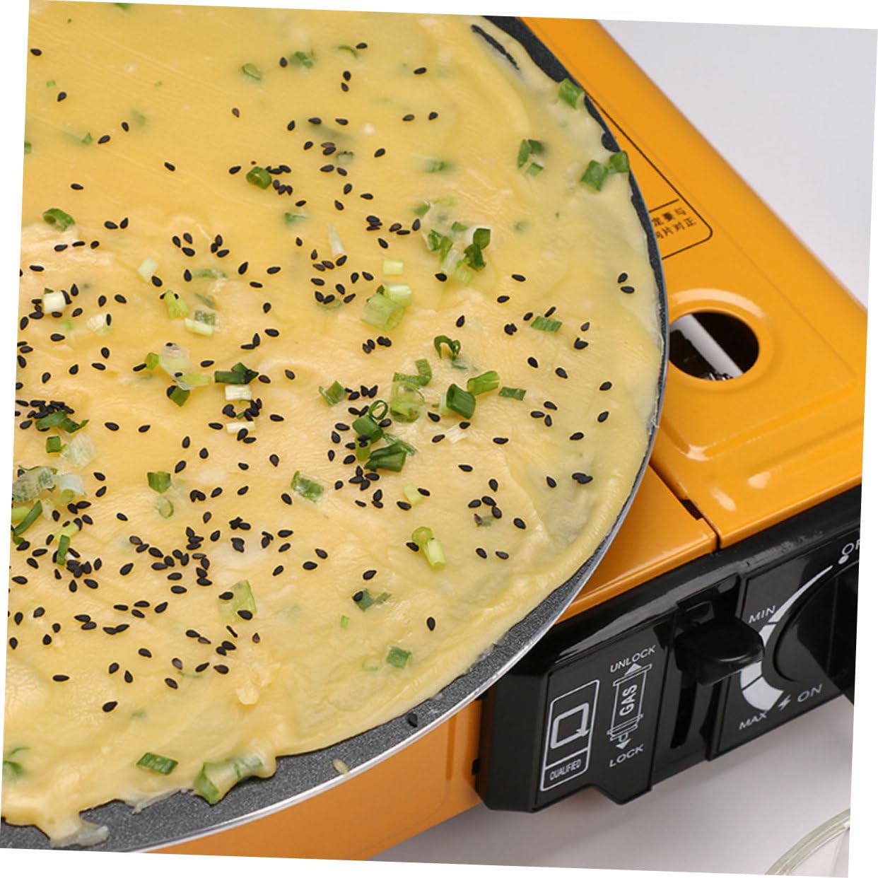 LIFKOME Sartén Hogar Sartén Plana Para Cocinar Para Hacer Panqueques y Tortillas Incluye De Suministros De Cocina Para Panqueques