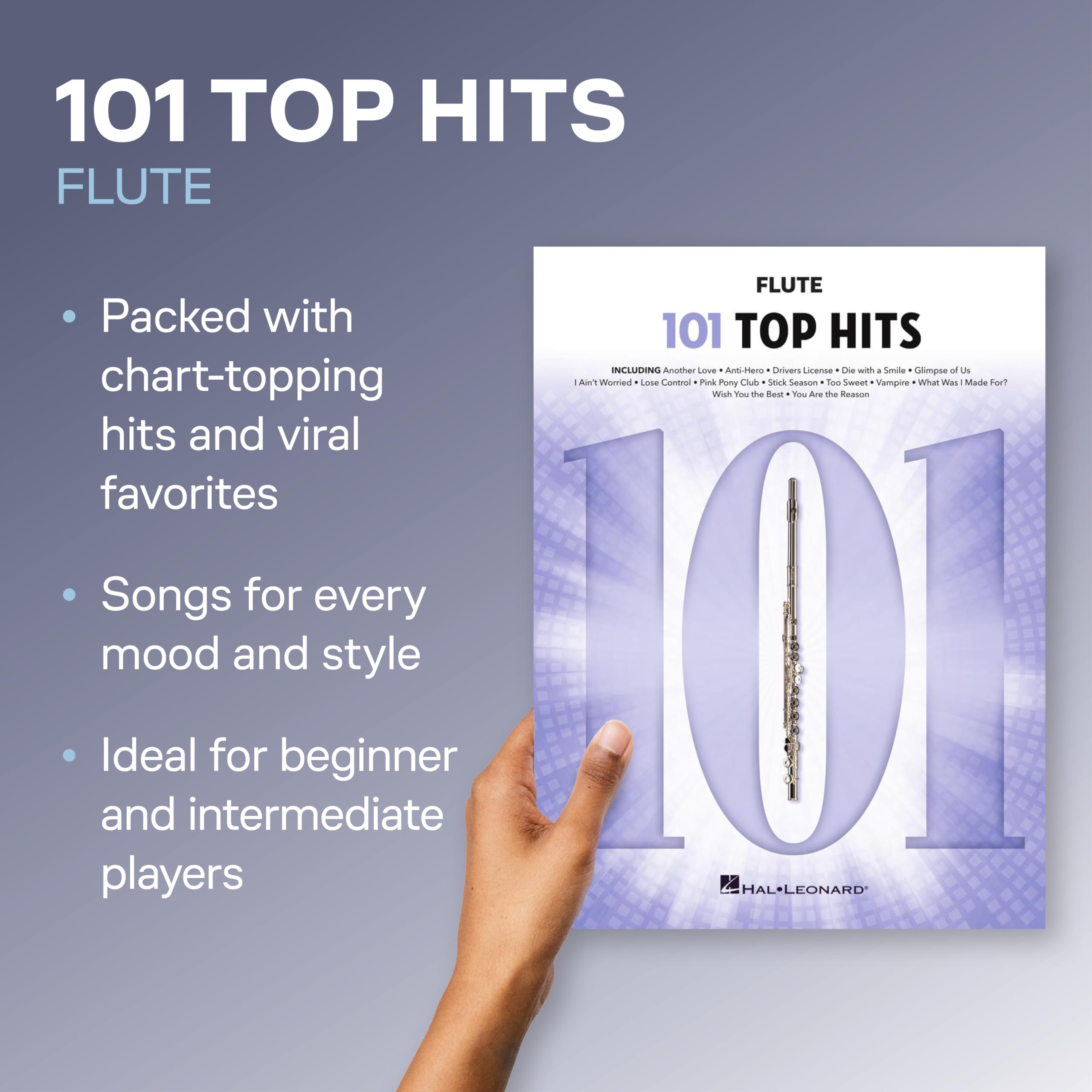 101 Top Hits for Flute.