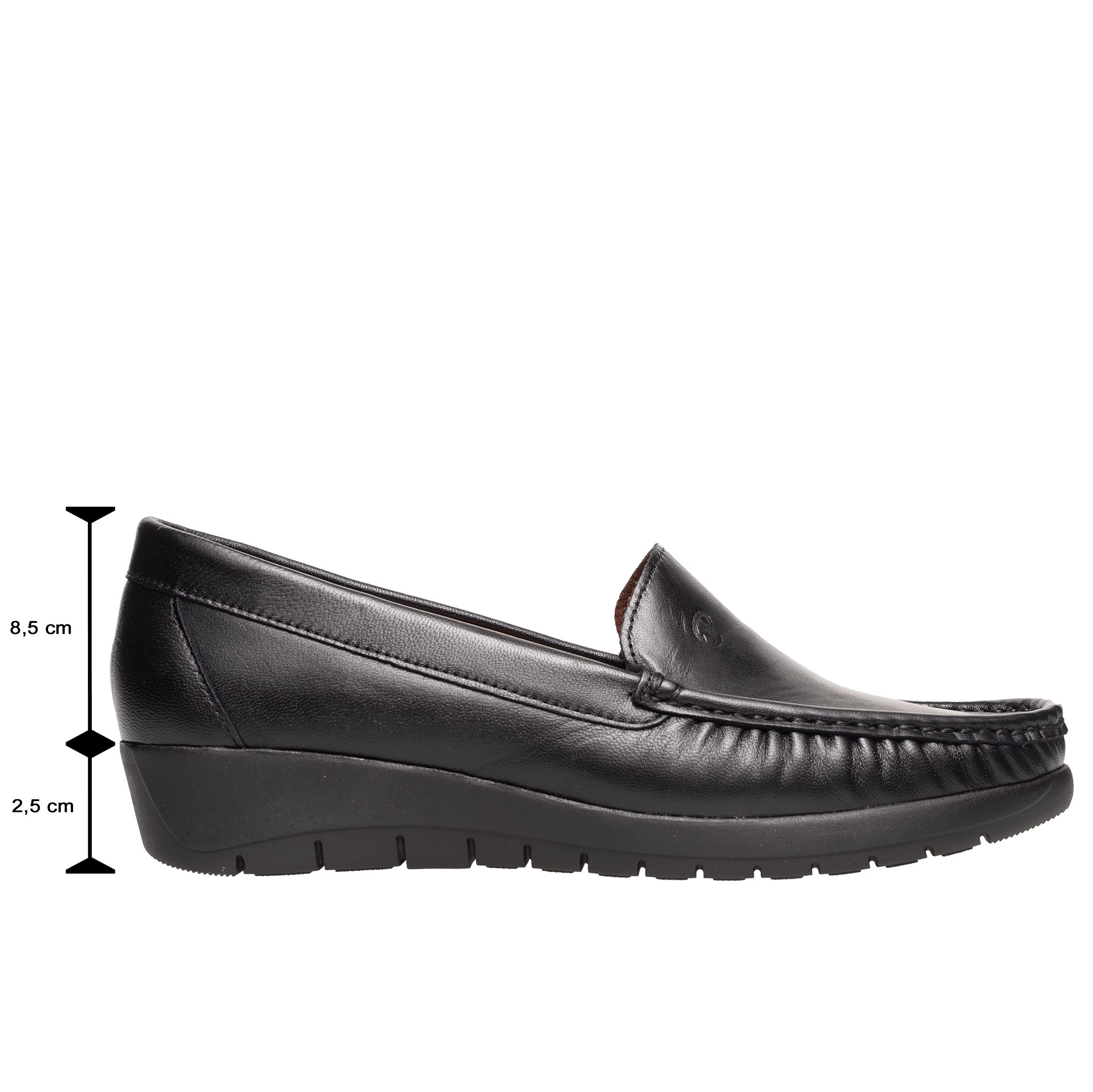 Mocassini Donna in Vera Pelle Scarpe Eleganti e comode Autunnali e Invernali Modello con o Senza Tacco, Scamosciati o Lisci