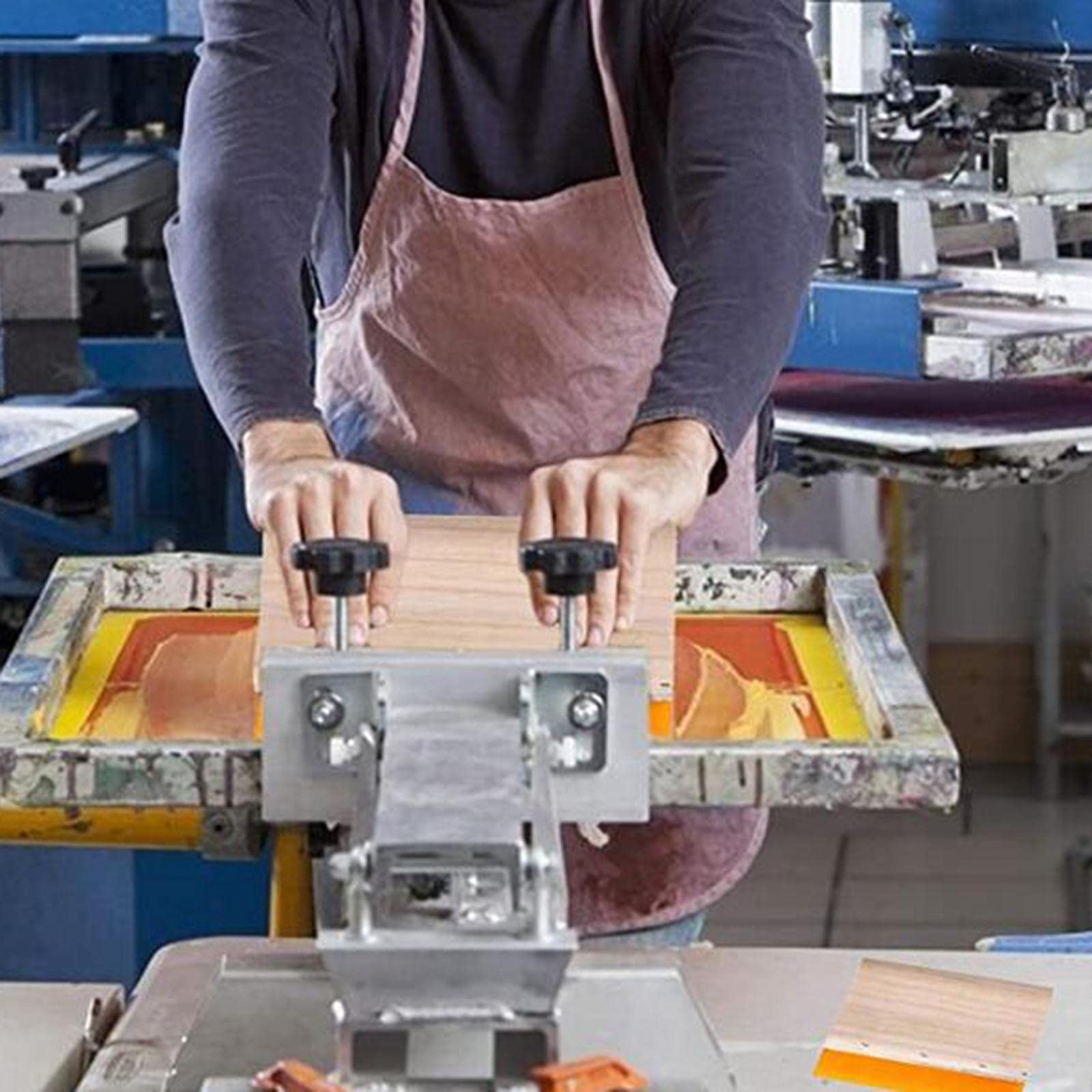 Kit per Serigrafia in Lega di Alluminio, Adatto per Uso Domestico E per Principianti, Dimensioni: 25 X 35 Cm / 30 X 40 Cm, 30x40cm