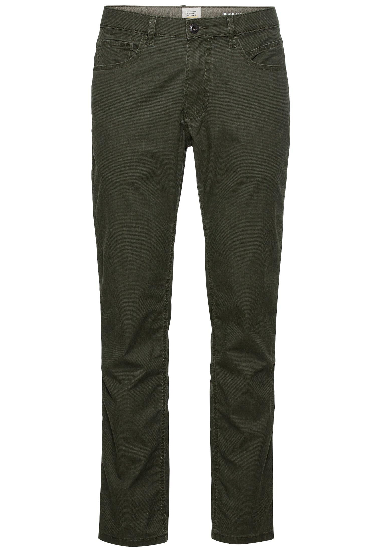camel active Men's Regular Fit 5-Pocket Trousers