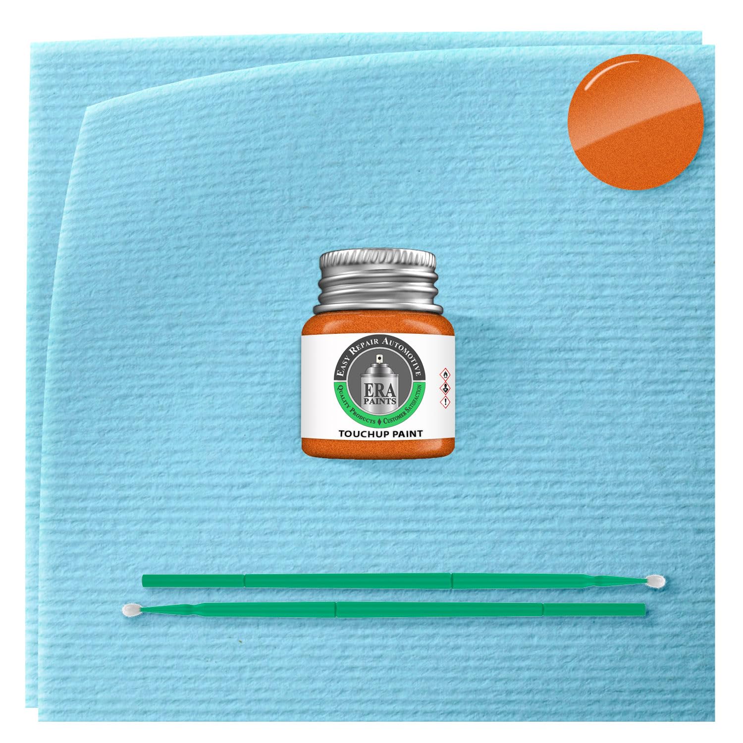 ERA Paints G2U - Tangerine Orange Pearl for SUBARU Exact Match Automotive Touch Up Paint Jar - Basic Kit