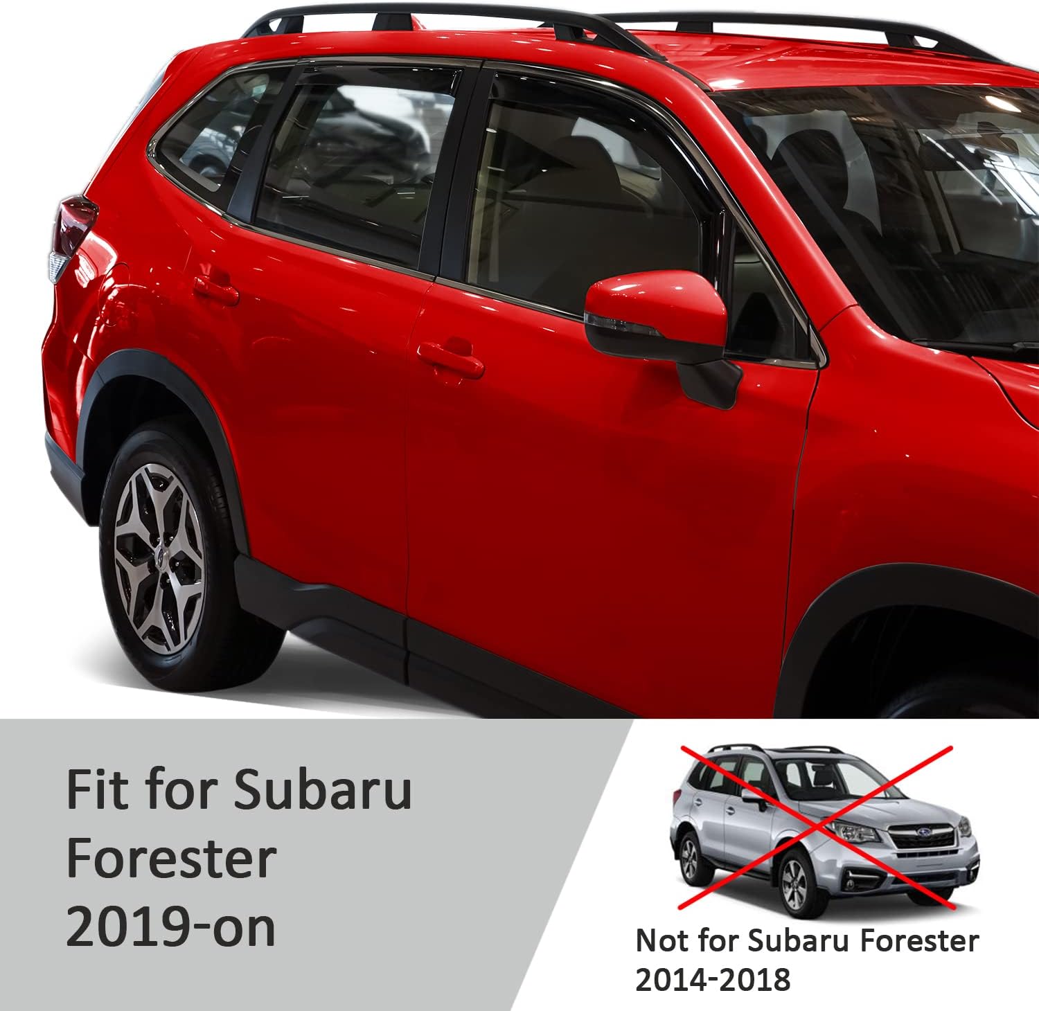 4 X Pare-boue Avant Et Arrière Pour Subaru Forester, Jeu Complet Gauche/droit