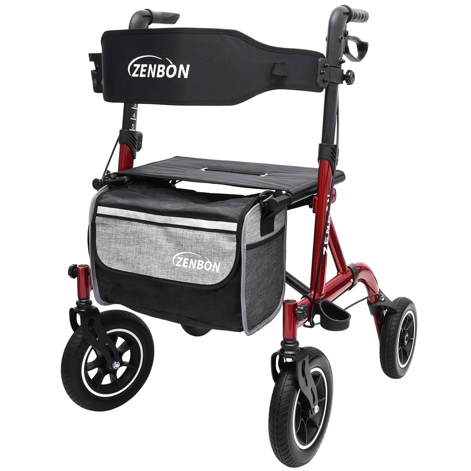 Amazon | ZENBON 歩行器 シルバーカー 高齢者用 軽量アルミ製 室内