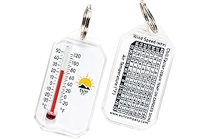 Sun Company Zip-o-gage 2 Large Zipper Pull Thermometer