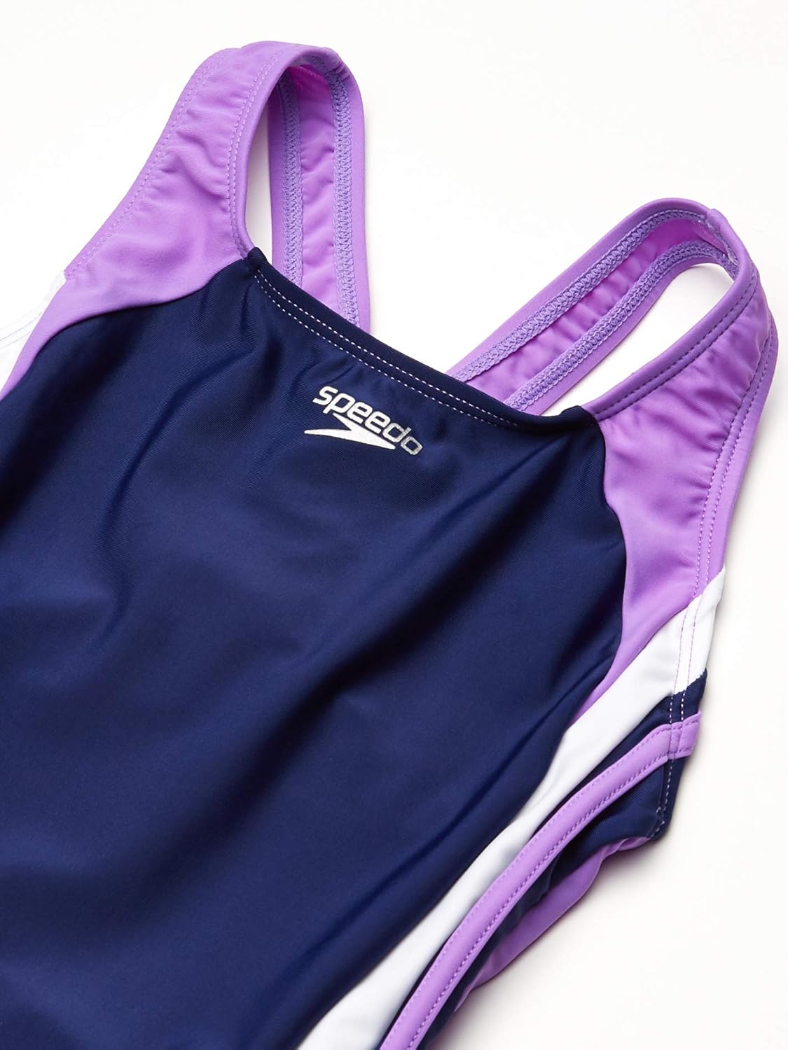 Speedo Girl's Swimsuit One Piece Infinity Splice Thick Strap
