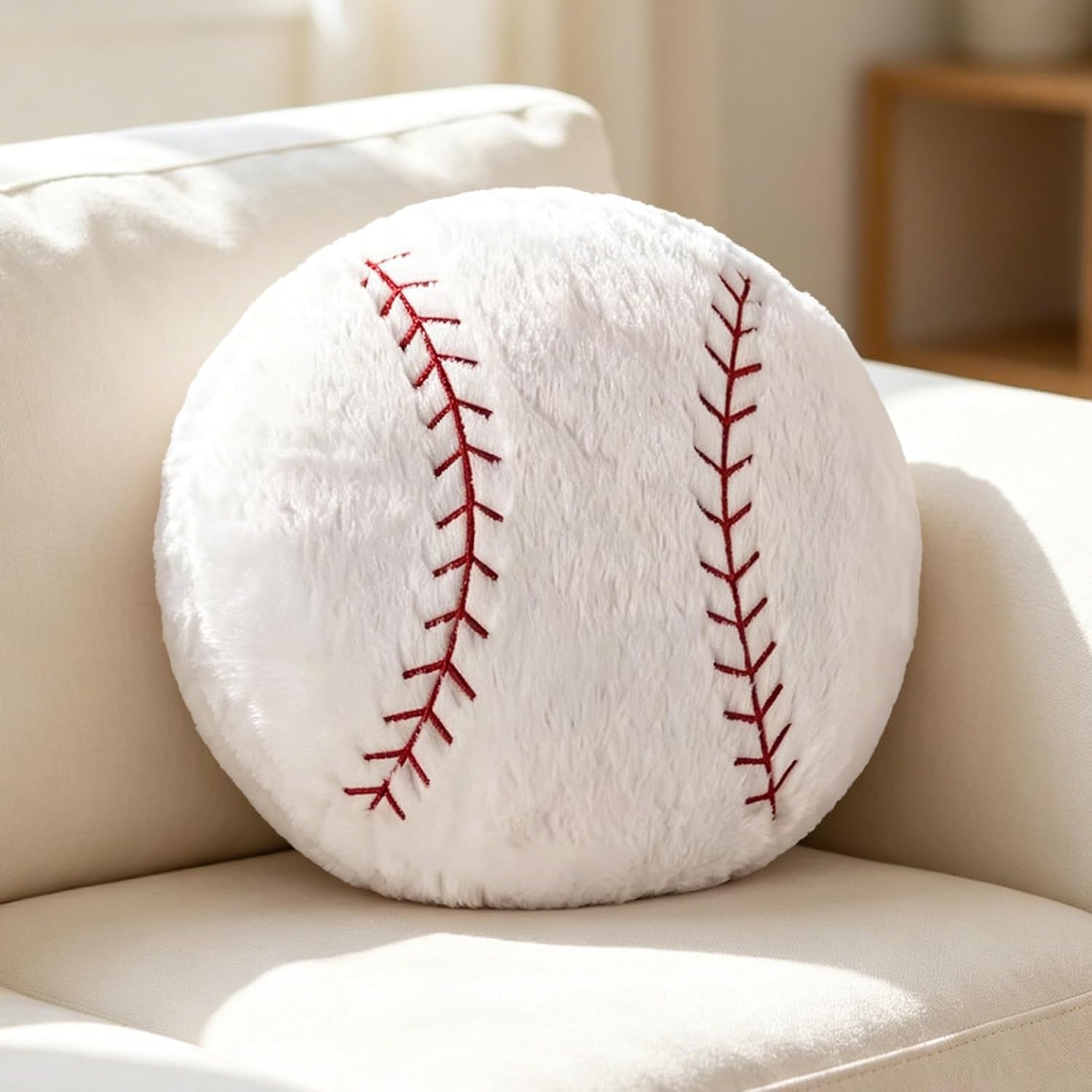 1pcs 14in Creative Football Plush Pillow Fan Cushion, Boyfriend Football,Sports Fan,Ideal Soccer Decor Birthday Gift for Soccer Enthusiasts(Basketball,17in)