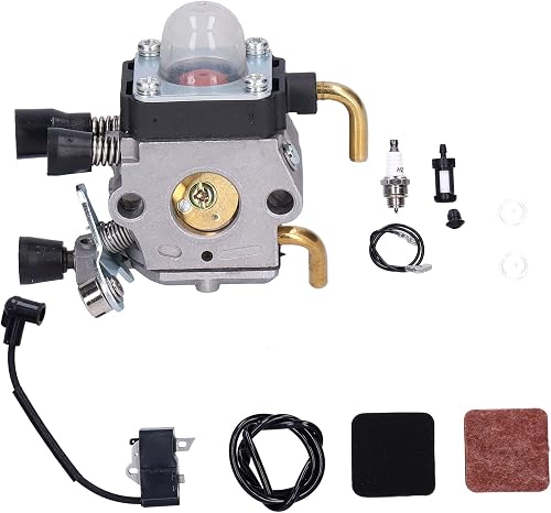 Vergaser Set für FS80 FS85, Alu Zündspule Filter
