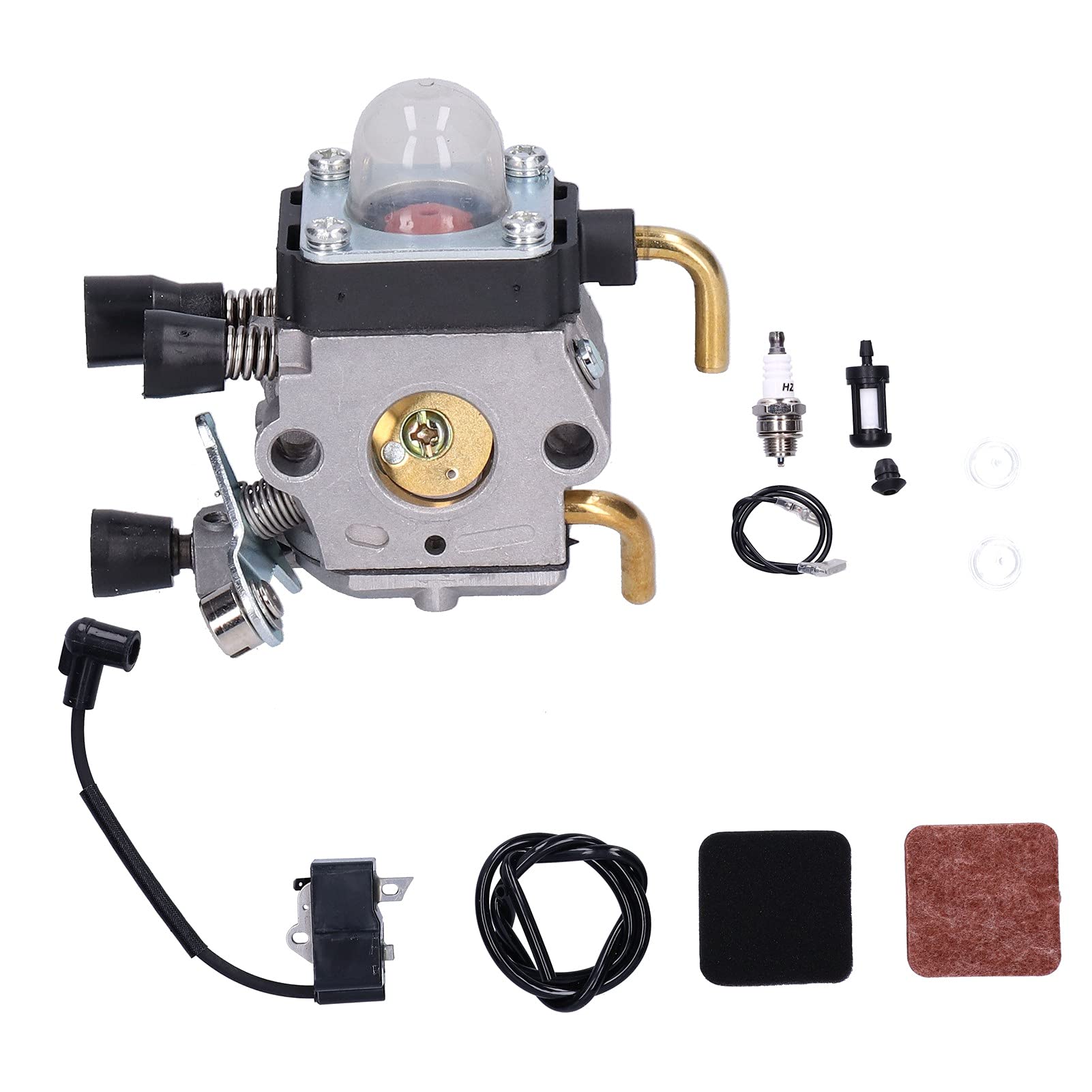 Kit de filtro de combustible de bobina de encendido de carburador para STIHL FS80R FS85 FS80 HS80 HT75 HS75 HS85 KM85 piezas de repuesto para cortacésped