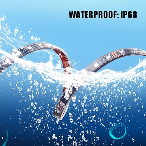 Miniatura 6 de Roykaw Kit de iluminación de neón para carrito de golf, LED estándar de millones de colores para modelos EZGO/Club Car/Yamaha, tubos flexibles