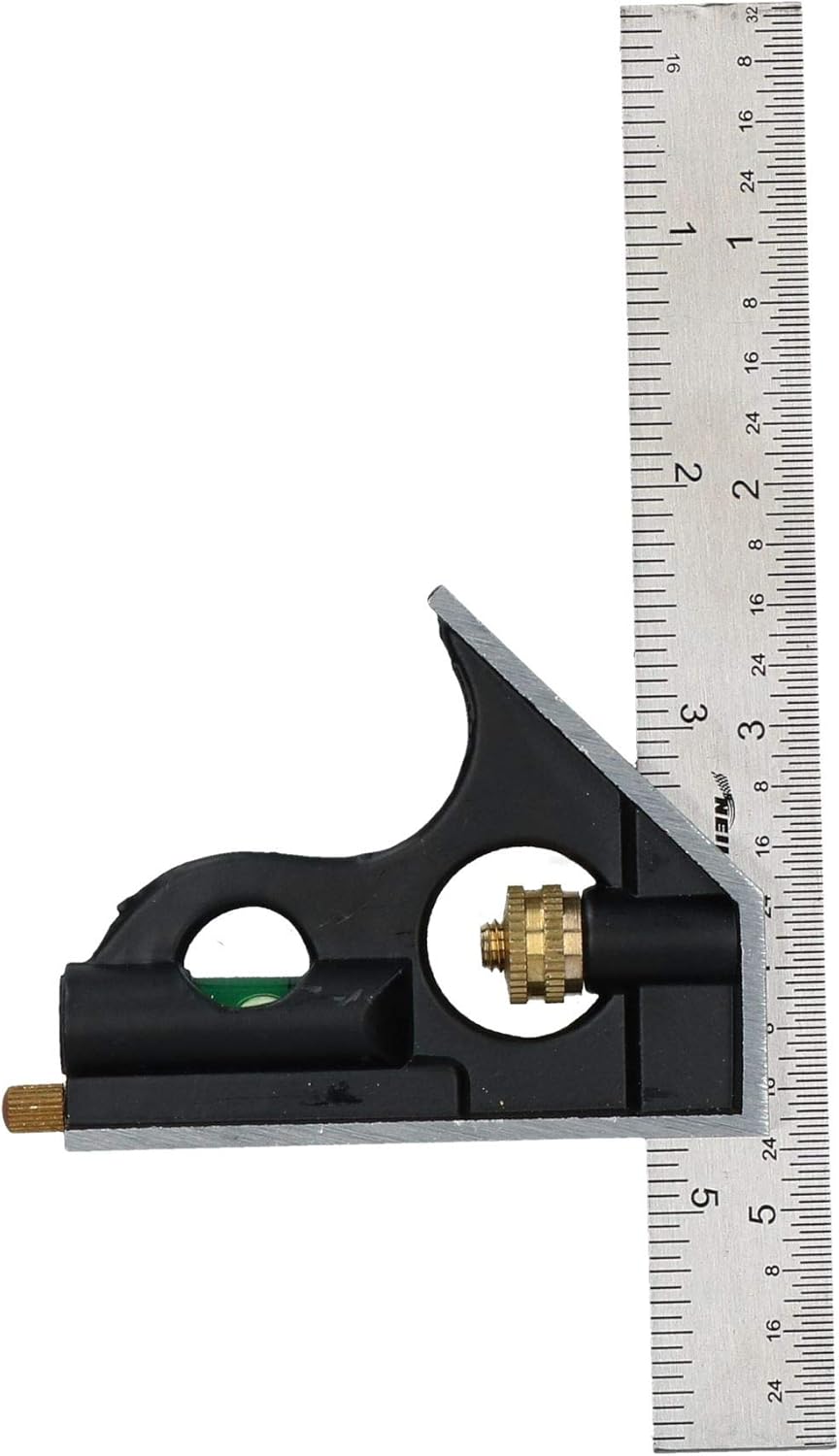 Marking Layout Measurement Engineers Kit Ruler Scriber Set Square Protractor 5pc