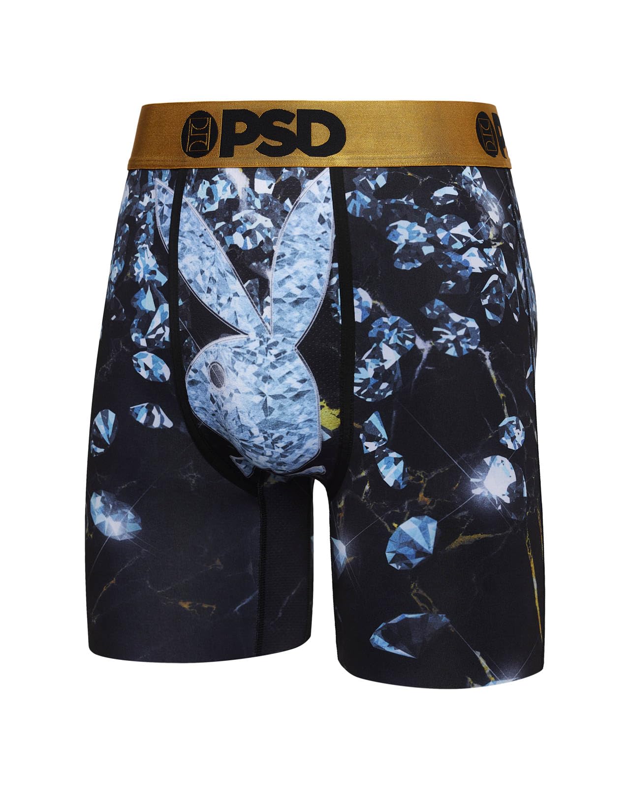 PSD Men's Playboy Boxer Briefs - Breathable and Supportive Men's Underwear with Moisture-Wicking Fabric