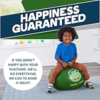 Vista 7 de Flybar Pelota de Salto para Niños, Pelota Inflable para Montar con Asa para Juego Interior y Exterior, Incluye Bomba, Juguete de Salto para Niños