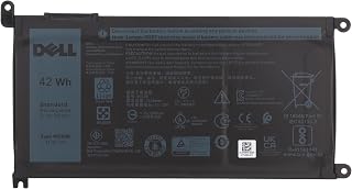 Original Dell-Ersatzakku WDX0R für Dell Inspiron 13 5368, 5378, 7368, 7378, Inspiron 15 5565, 5567, 5568, 5578, 7560, 7570, 7579, 7569, P58F und Inspiron 17 5765, 5767 (Typ WDX0R)