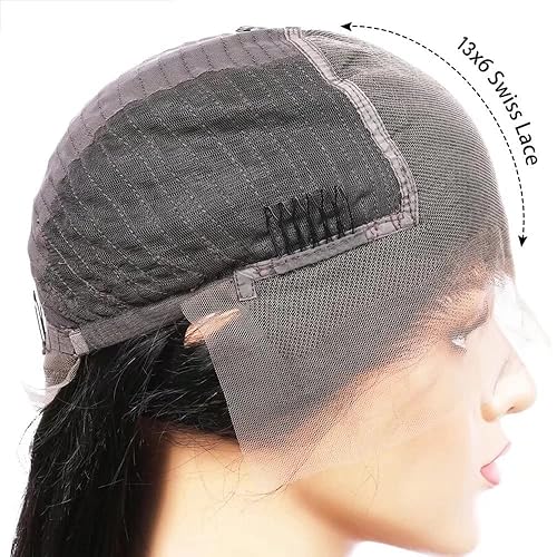 Miniatura 7 de oulaer Peluca de cabello humano rizado HD con encaje frontal HD 1b27, densidad del 180%, prearrancada de 13x6, peluca de encaje frontal invisible,