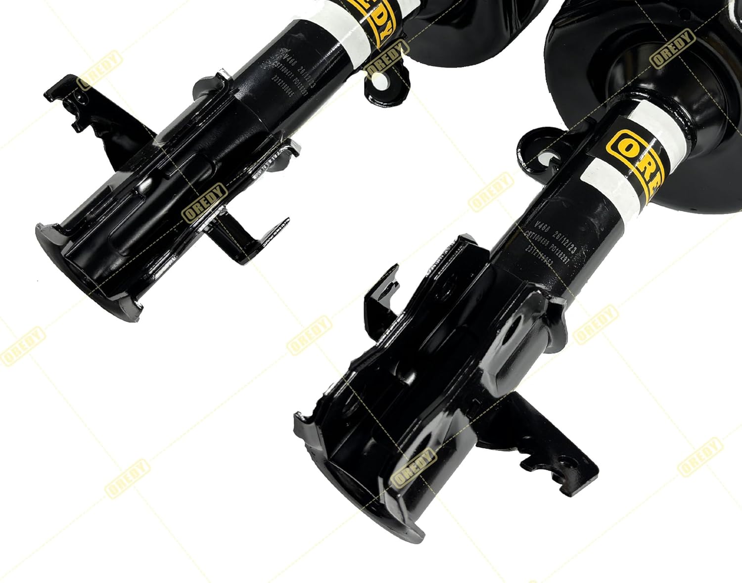 OREDY 272492 272491 Front Complete Struts w/Coil Springs for 07-14 Honda CR-V 2007 2008 2009 2010 2011 2012 2013 2014 Shock Absorbers Assembly - Set of 2