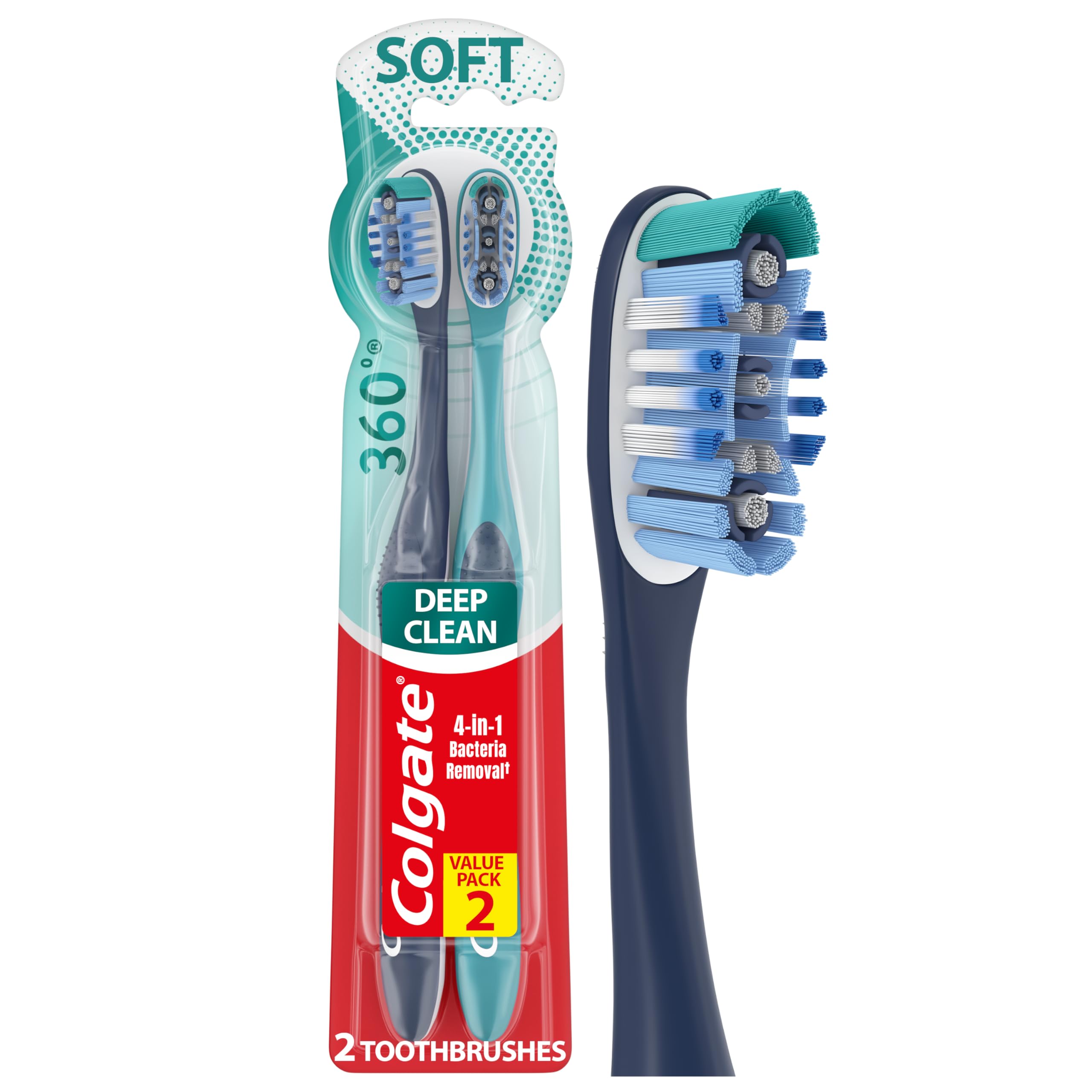 Colgate brosses à dents souples lot de 4 pour retrouver un confort buccal absolu - 6