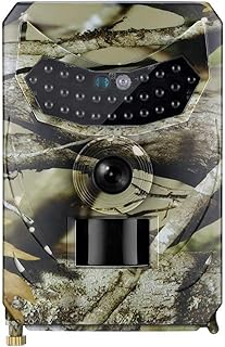 Câmera de trilha Câmera De Caça Com Faixa De Detecção De 120 °, Visão Noturna Ativada Por Movimento, 12MP, 1080P, Câmeras De Trilha Com Baixo Brilho E À Prova D'água Com movimento de visão noturna ati