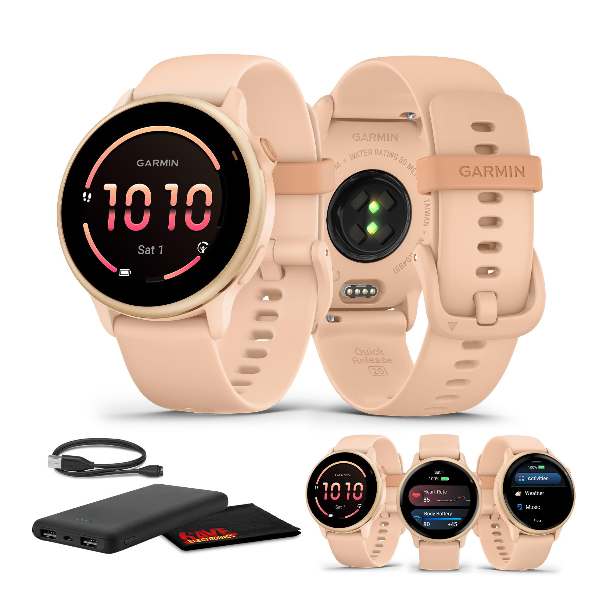 Amazon.com: Garmin Vivoactive 6 Fitness GPS Smartwatch AMOLED