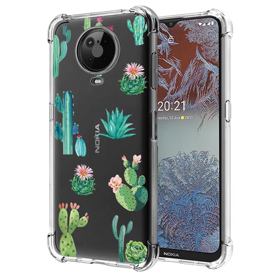 Custodia Trasparente Sottile In TPU Morbido Per Nokia G10 (TA-1334) E Nokia G20 (TA-1336) - Antiurto E Resistente Con Ritagli Precisi