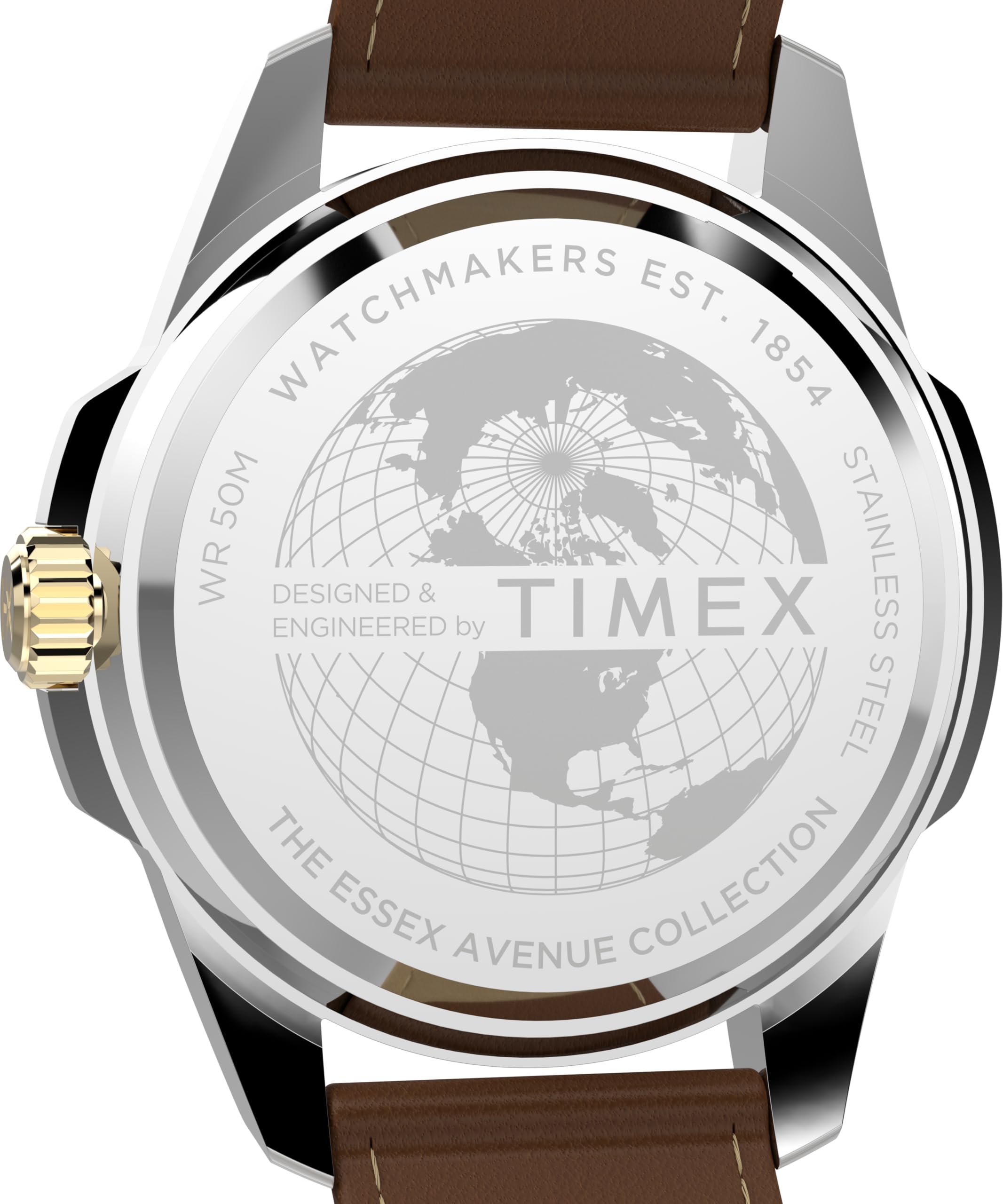 Timex Men's Essex Day and Date 45mm Quartz Watch