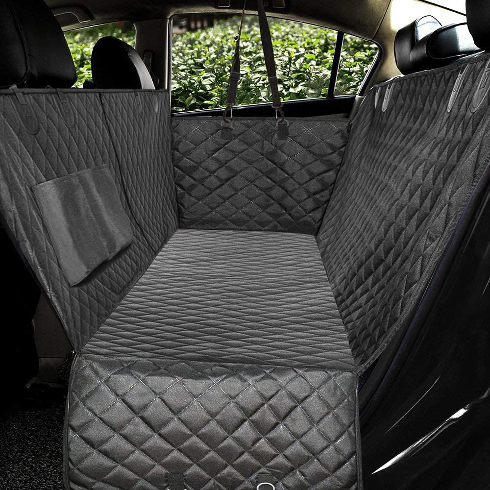 DOUBLE R BAGS Polyester Dog Car Seat Covers with Side Flap Pet Backseat Cover for Cars, Sedan and Su (B09VCBF7SR) Amazon Price History, Amazon Price Tracker