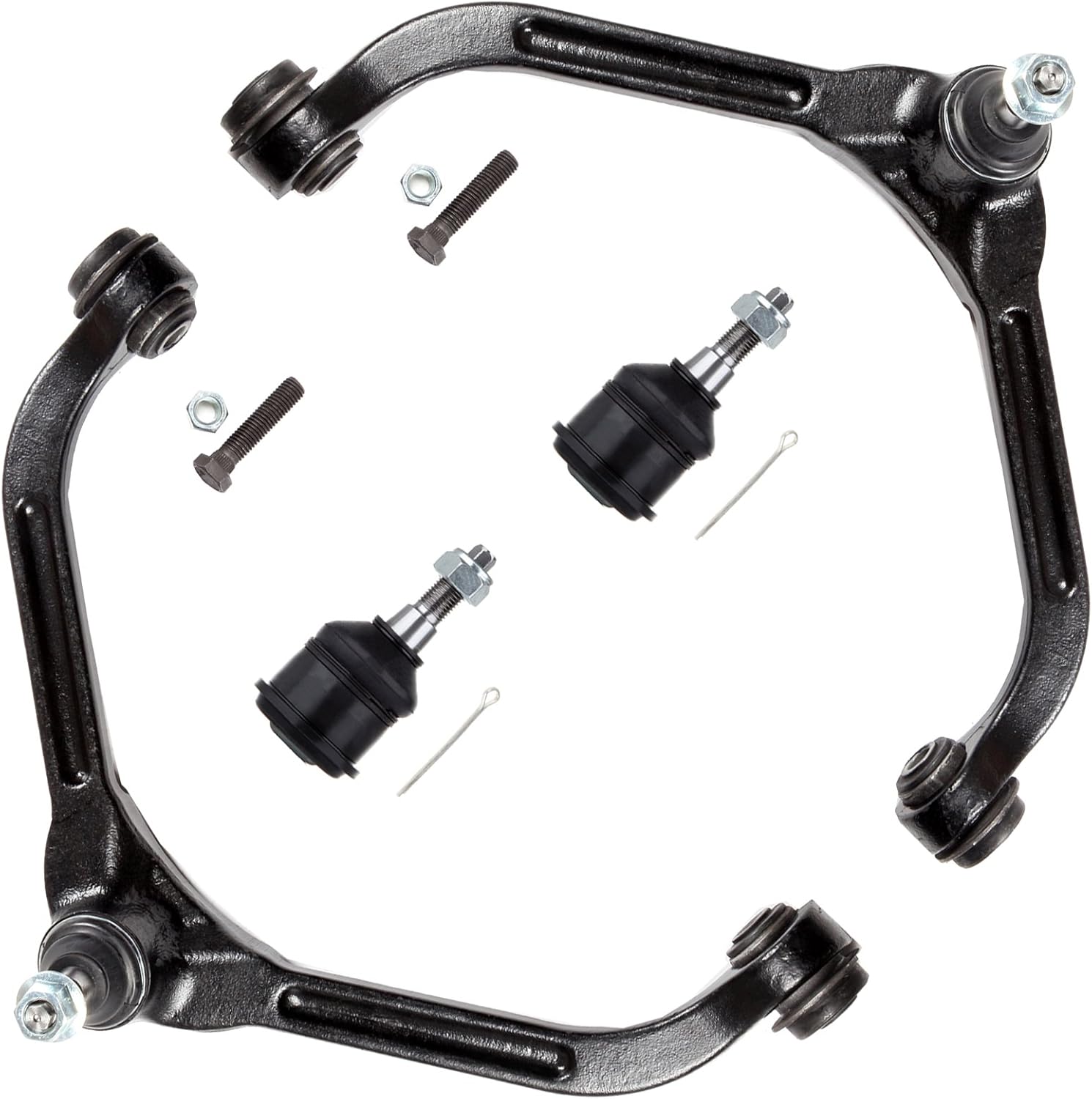 ALEGE Front Upper Control Arm 4Pcs Suspension Kit Fit for Jeep Liberty 2002 2003 2004 2005 with Ball Joint