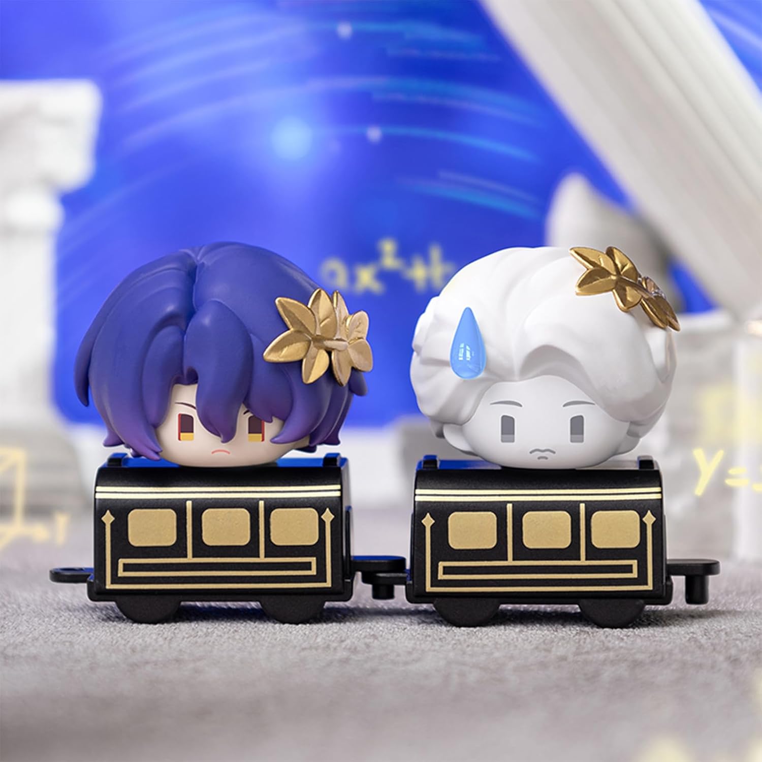 Anime Blind Box, Cute Honkai Star Rail Series PVC Mini Figure for Desktop Ornament, Collectable Anime Figure for Birthday Gifts (2.0)