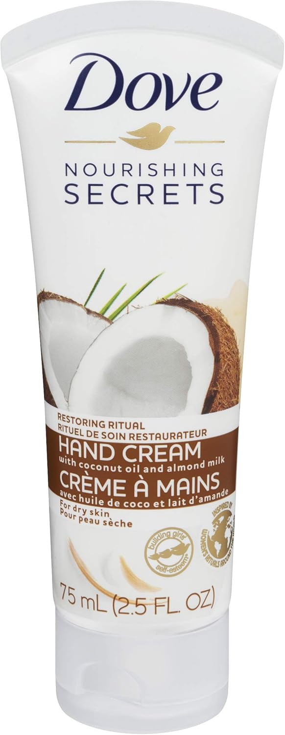 Dove Restoring Ritual Hand Cream Coconut Oil & Almond Milk, 75ml