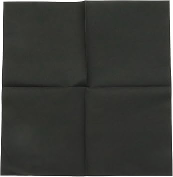 Airlaid Peçete 40x40 cm (Açık Ölçü) – 20x20 cm Katlı, 50’li Paket, Kumaş Dokulu, Hijyenik, Premium Sofra Peçetesi (Siyah)