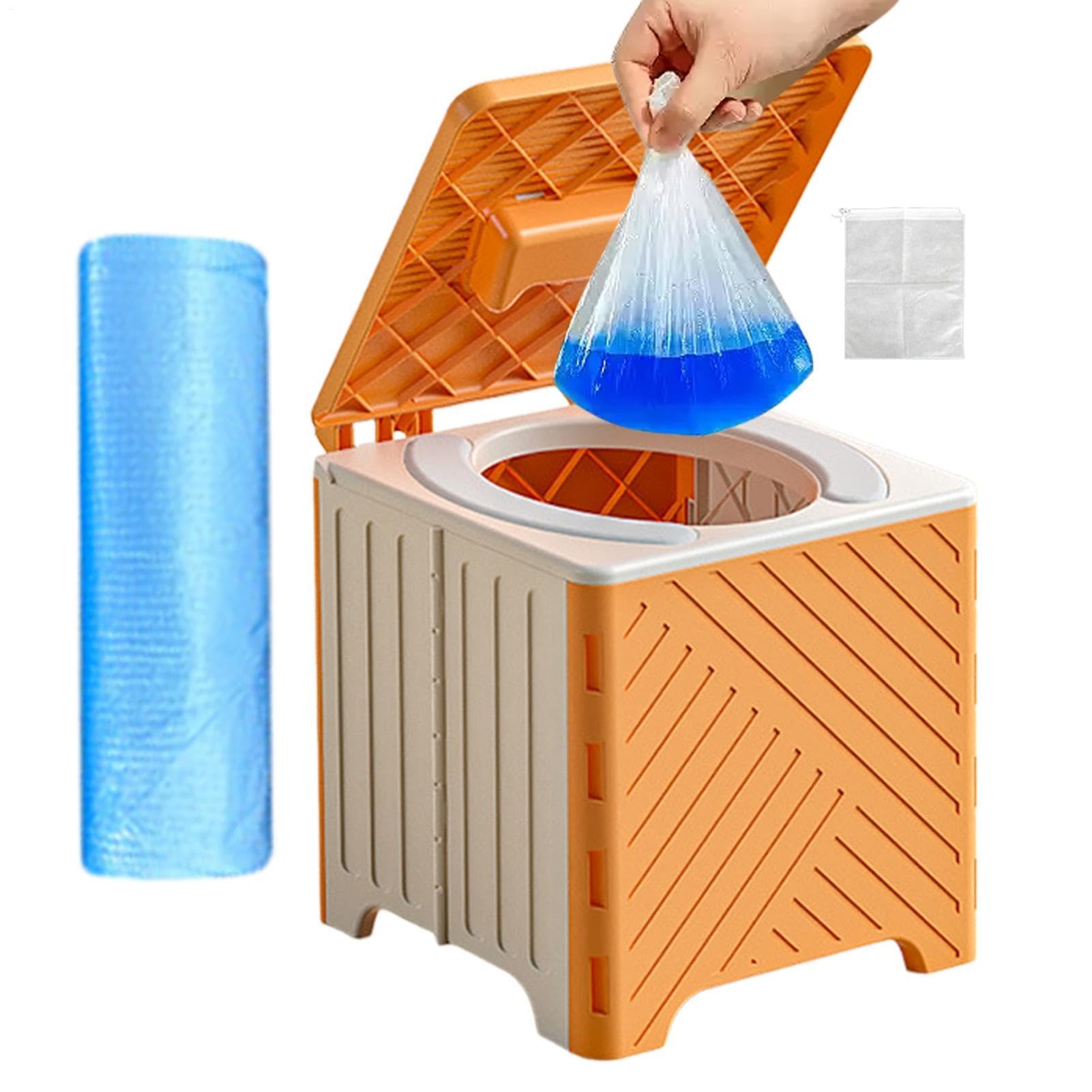 Pot pliable d'apprentissage et toilette portable adulte 70 kg
