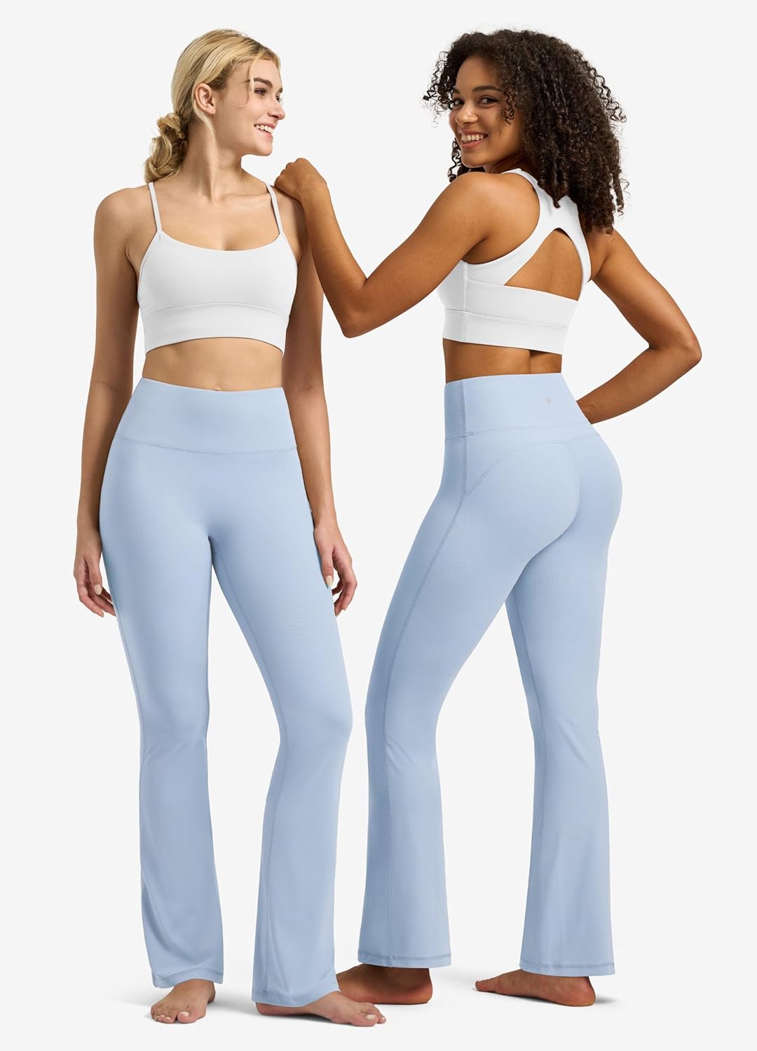 Willit Butterflux Yoga Pants Women Flare Workout Leggings for Women Tummy Control High Waisted Flare Yoga Legging 29" 31" 33"