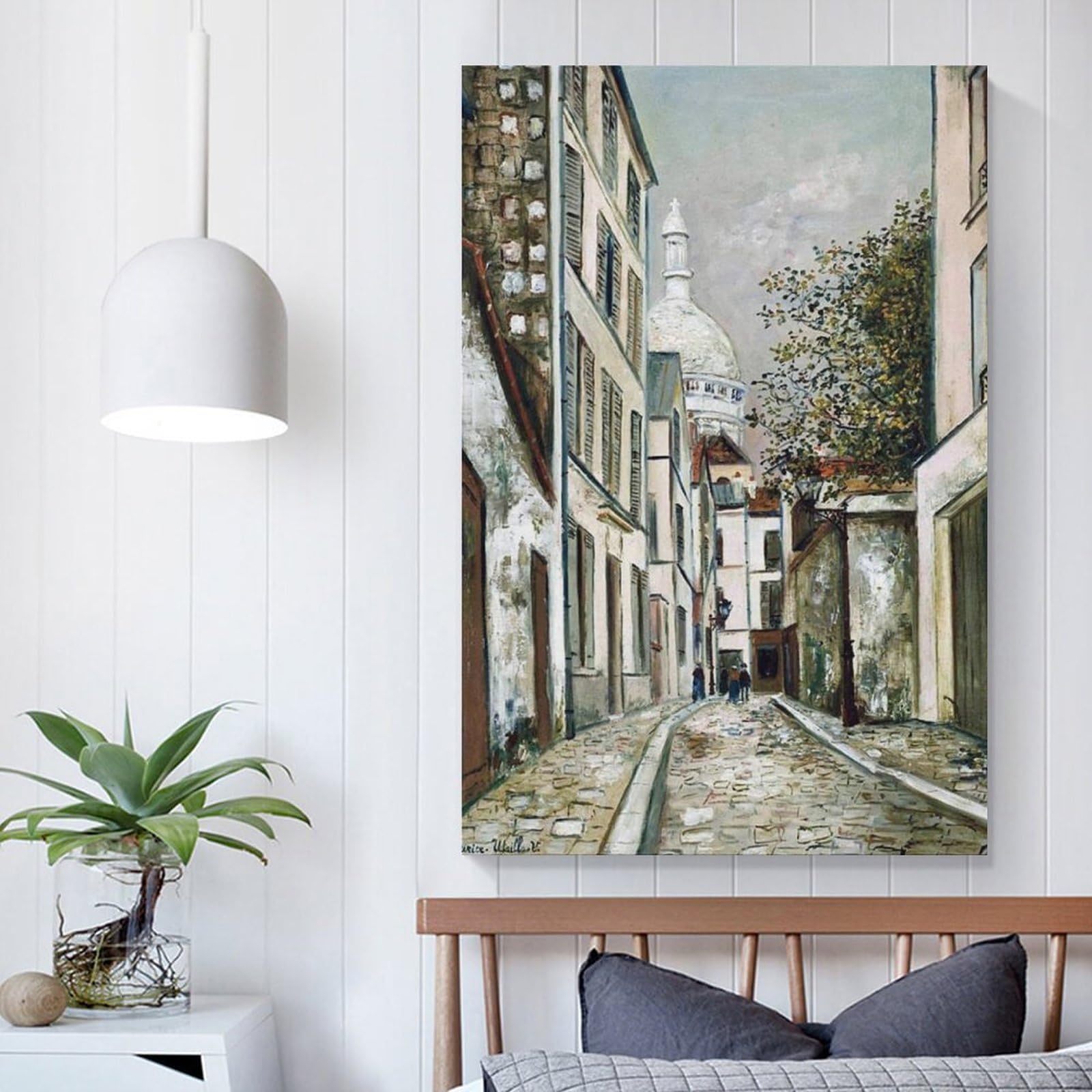 Amazon.co.jp: 絵画ポスターMaurice Utrilloモーリス・ユトリロ