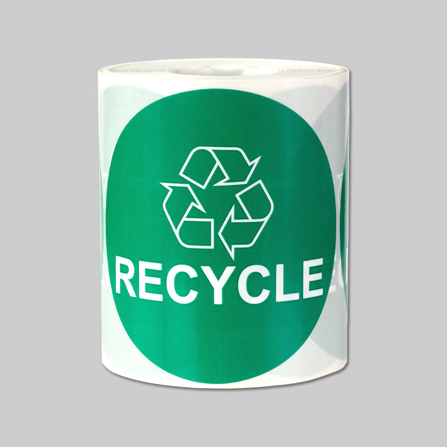 Recycle Sticker with Recycling Arrow Symbol - 3