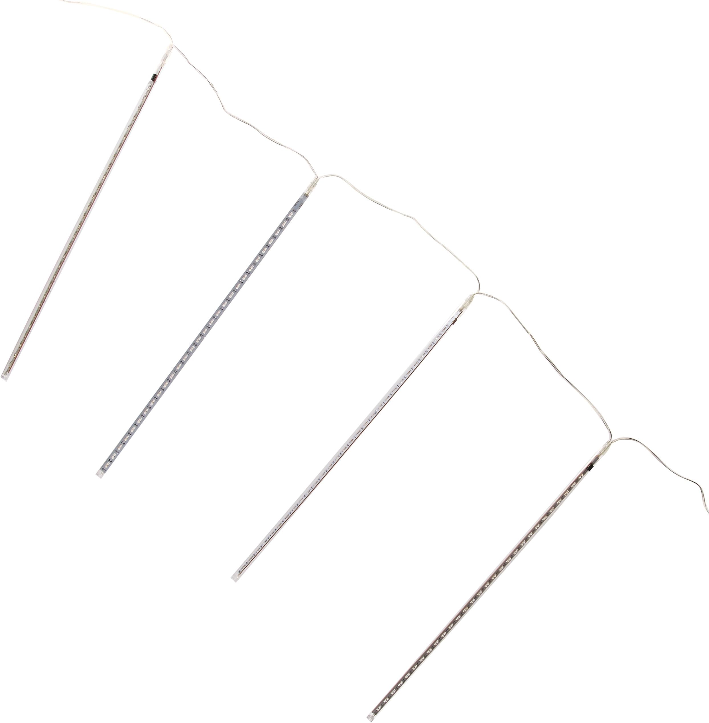Perfect Holiday Snowfall Meteor Christmas Decoration with US Plug, 50cm, White
