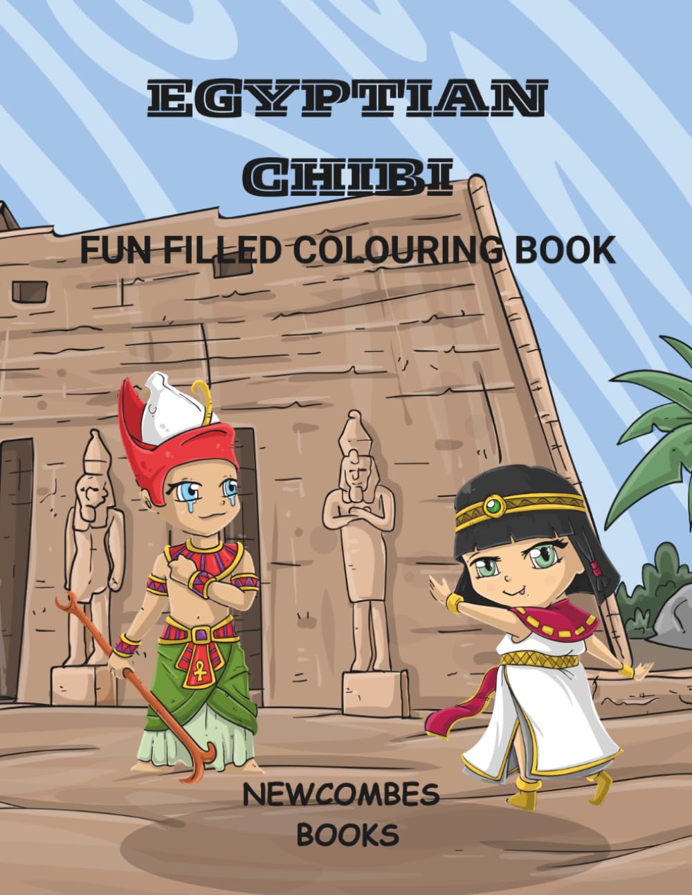 Egyptian chibi: Fun filled colouring book