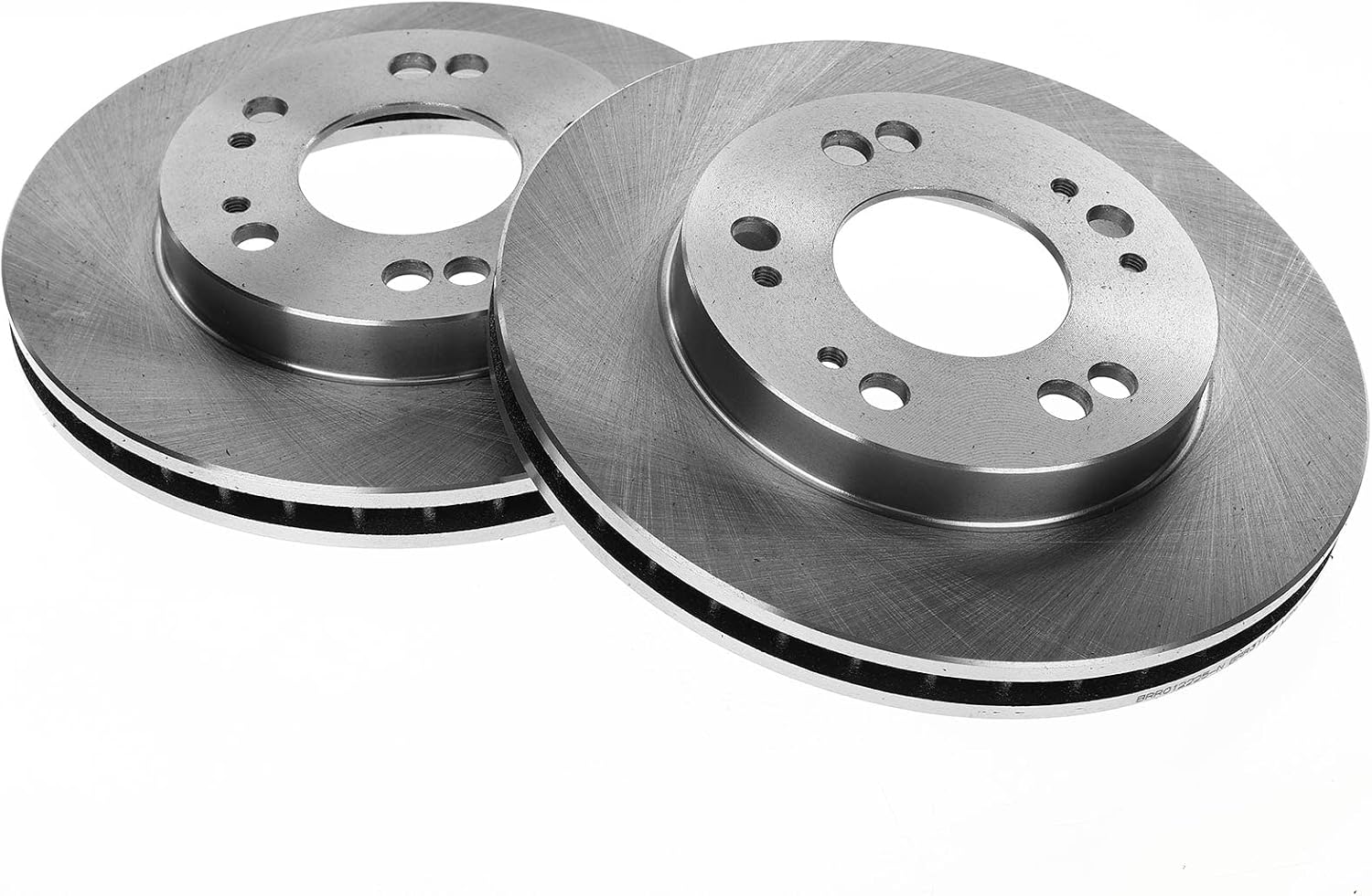 A-Premium 10.06 inch(255.6mm) Front Vented Disc Brake Rotors+Ceramic Pads Kit Compatible with Select Dodge, Eagle, Mitsubishi and Plymouth Models - Avenger Stratus Talon Eclipse Galant Laser, 6-PC Set