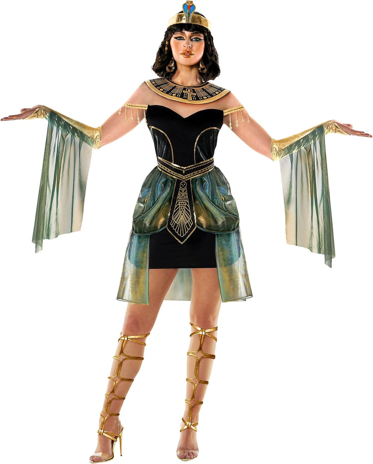 Morph Egyptian Costume Women, Cleopatra Costume Adult, Cleopatra Halloween Costumes, Halloween Costumes For Women Adult - Image 5